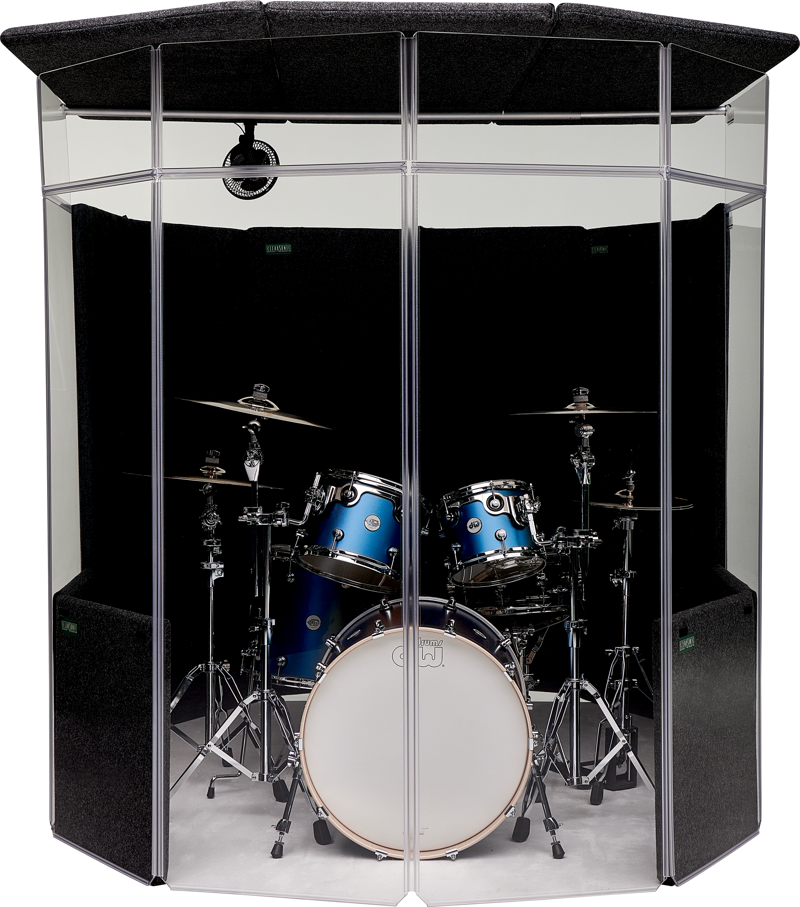 Photo of ClearSonic IPB IsoPac B Portable Isolation Booth with Lid