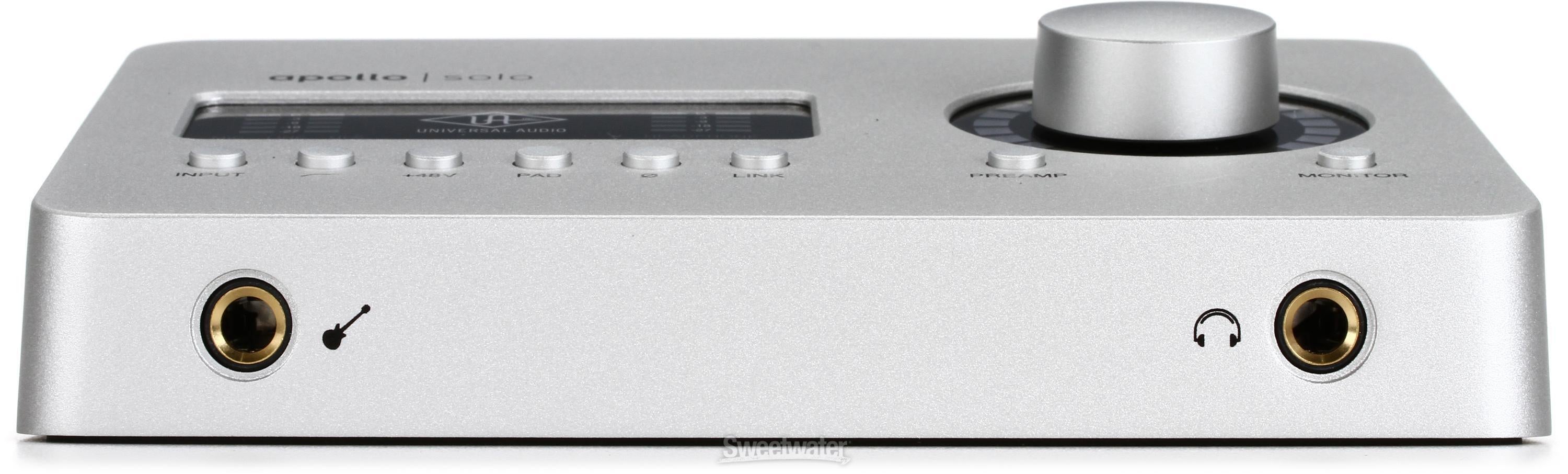 Amazon.com: Universal Audio Apollo Solo USB Heritage Edition