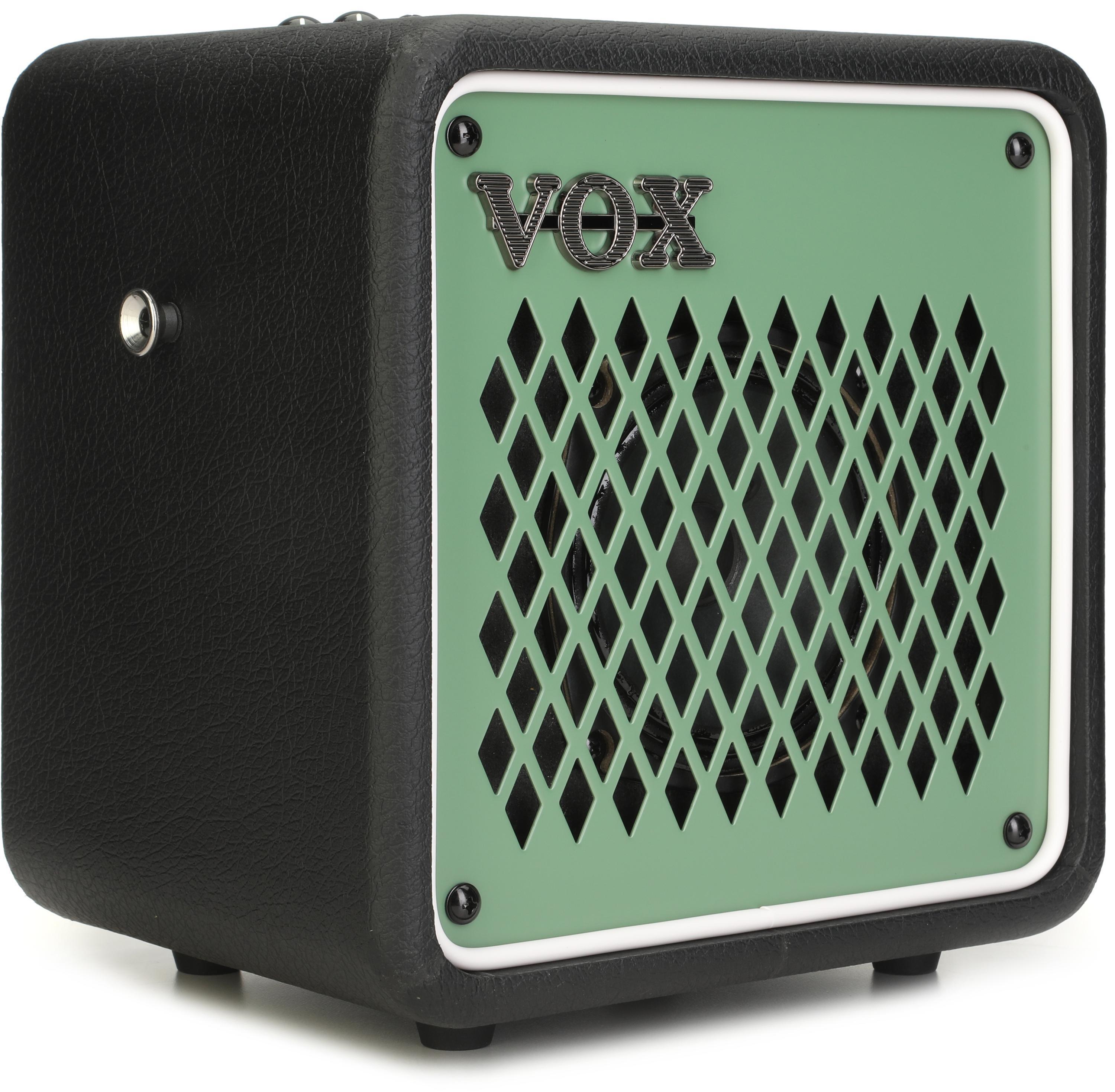 Vox Mini Go 3 3-watt Portable Modeling Amp - Green | Sweetwater