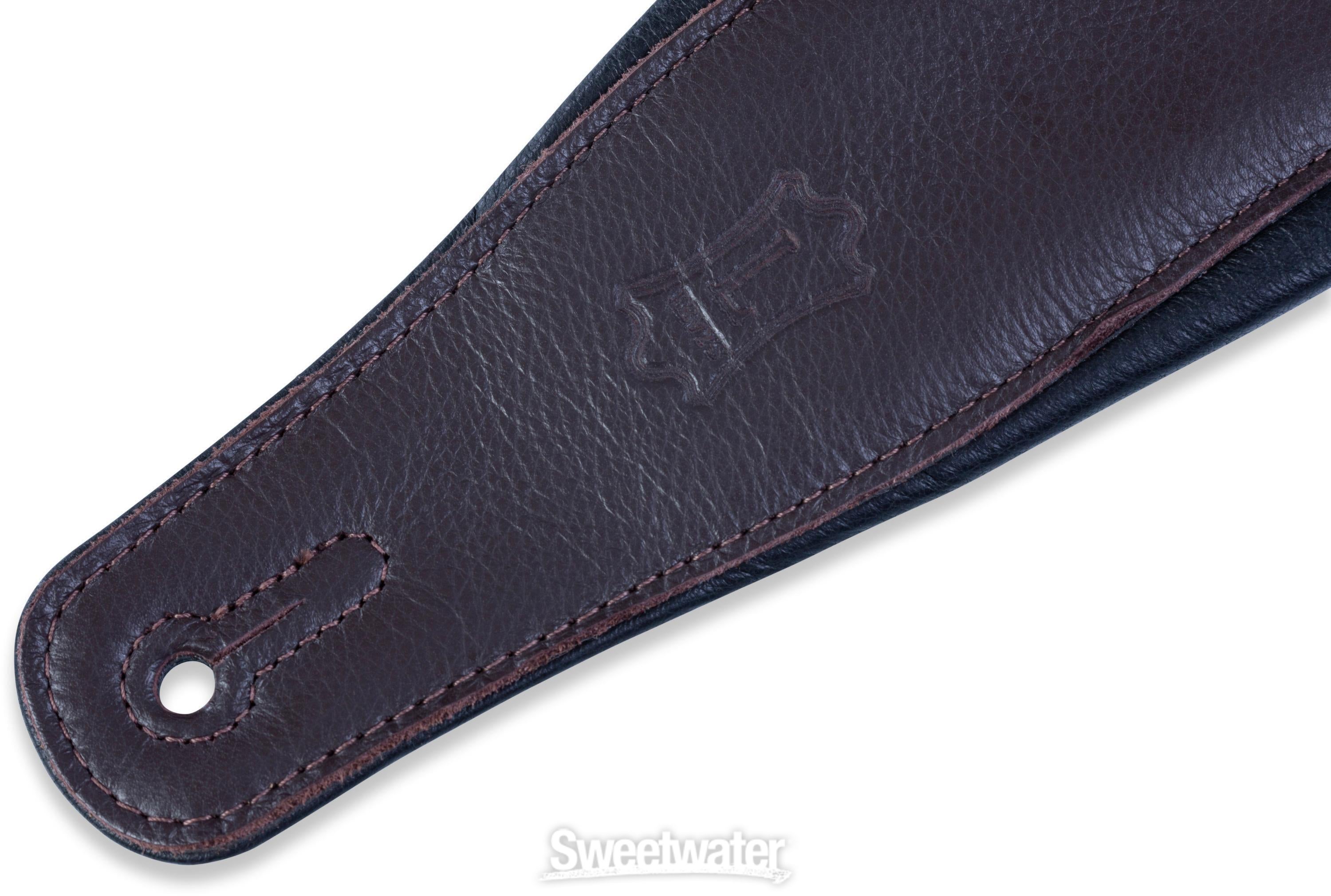 Levy's pm32 garment leather deals guitar strap