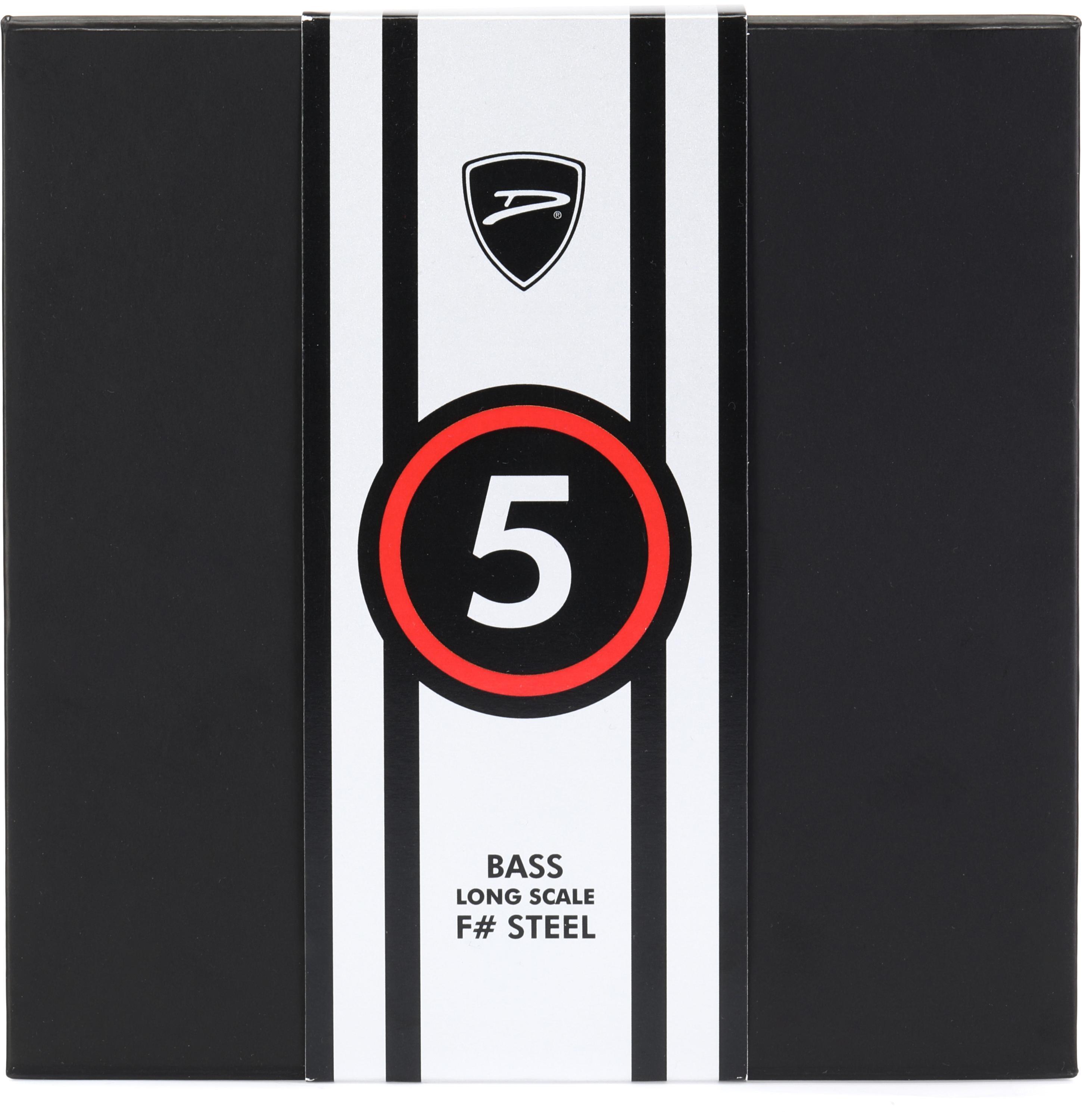 Photo of Dingwall Guitars F# Multi-scale Stainless Steel Bass Strings - .058-.170, Long-scale 5-string