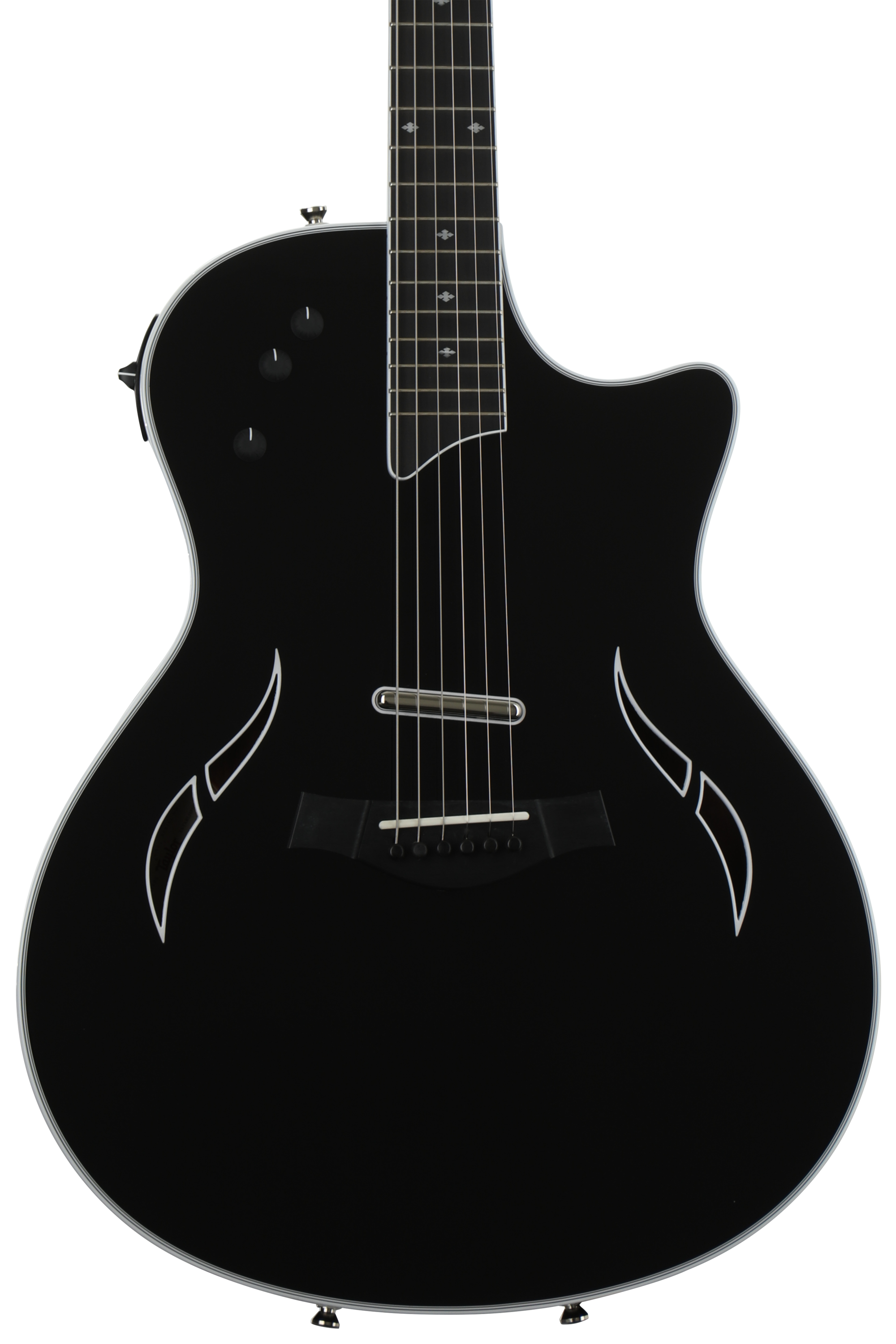 Taylor T5 Standard Hollowbody Electric Guitar - Black | Sweetwater