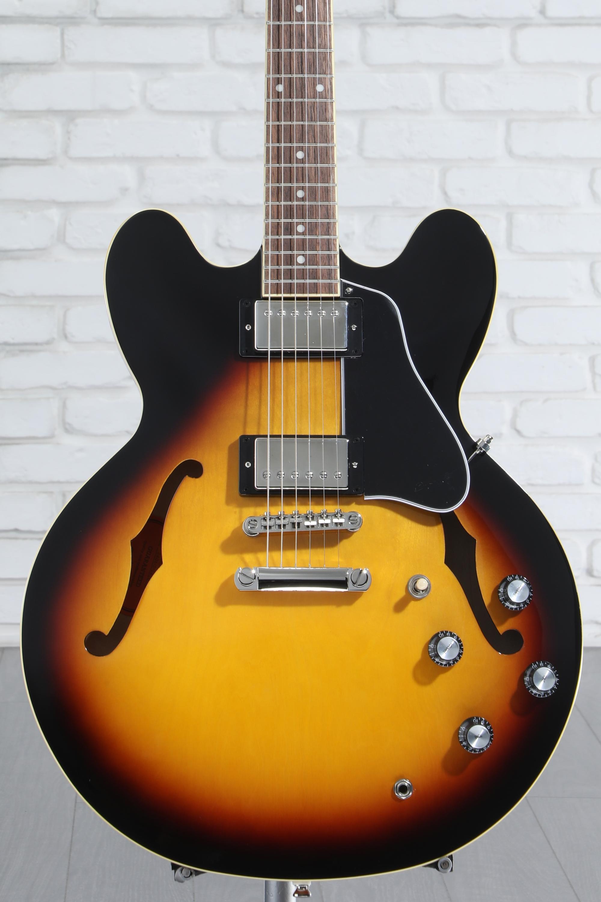 Epiphone ES-335 Semi-hollowbody Electric Guitar - Vintage Sunburst |  Sweetwater