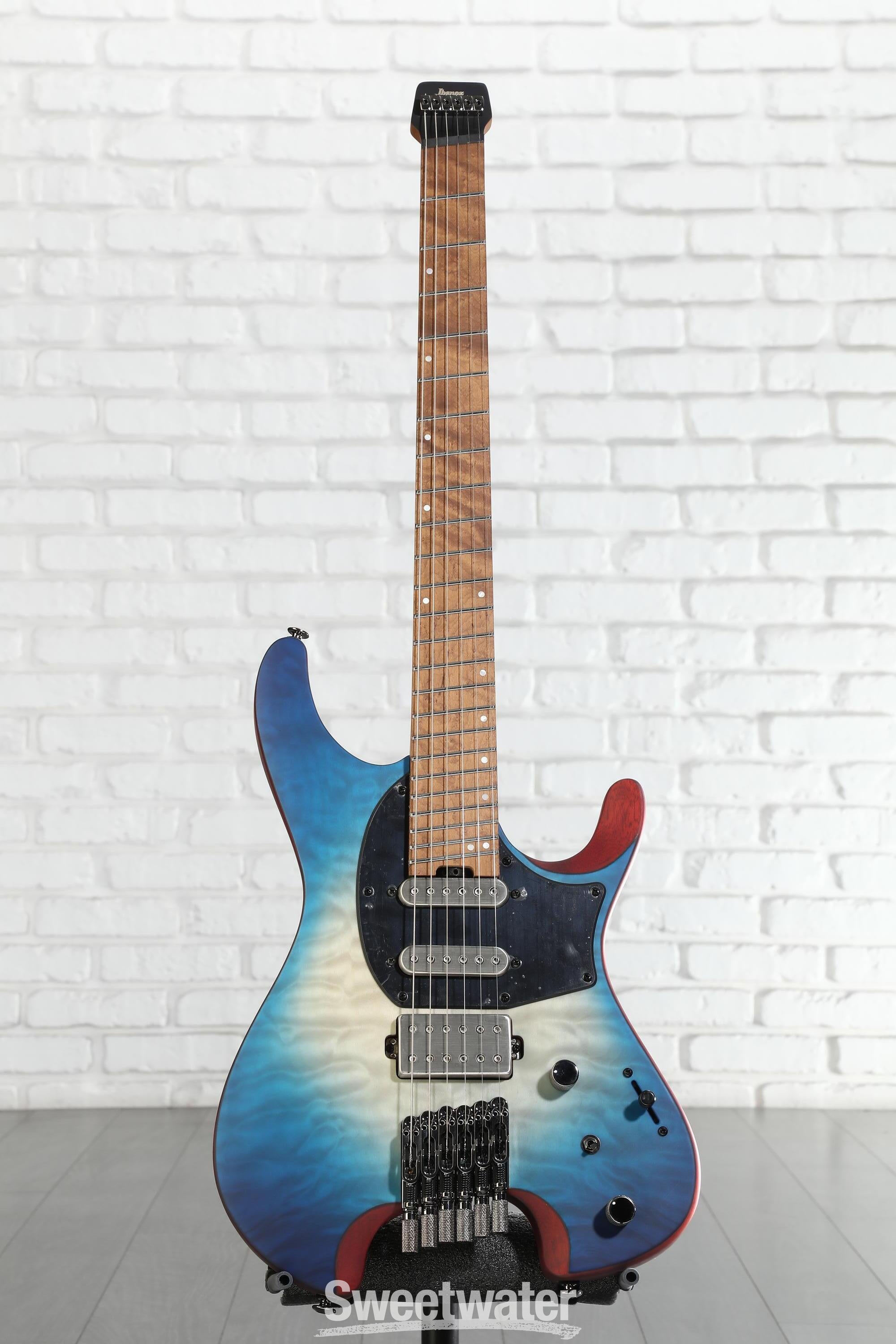 Ibanez QX54QM - Blue Sphere Burst Flat Reviews | Sweetwater