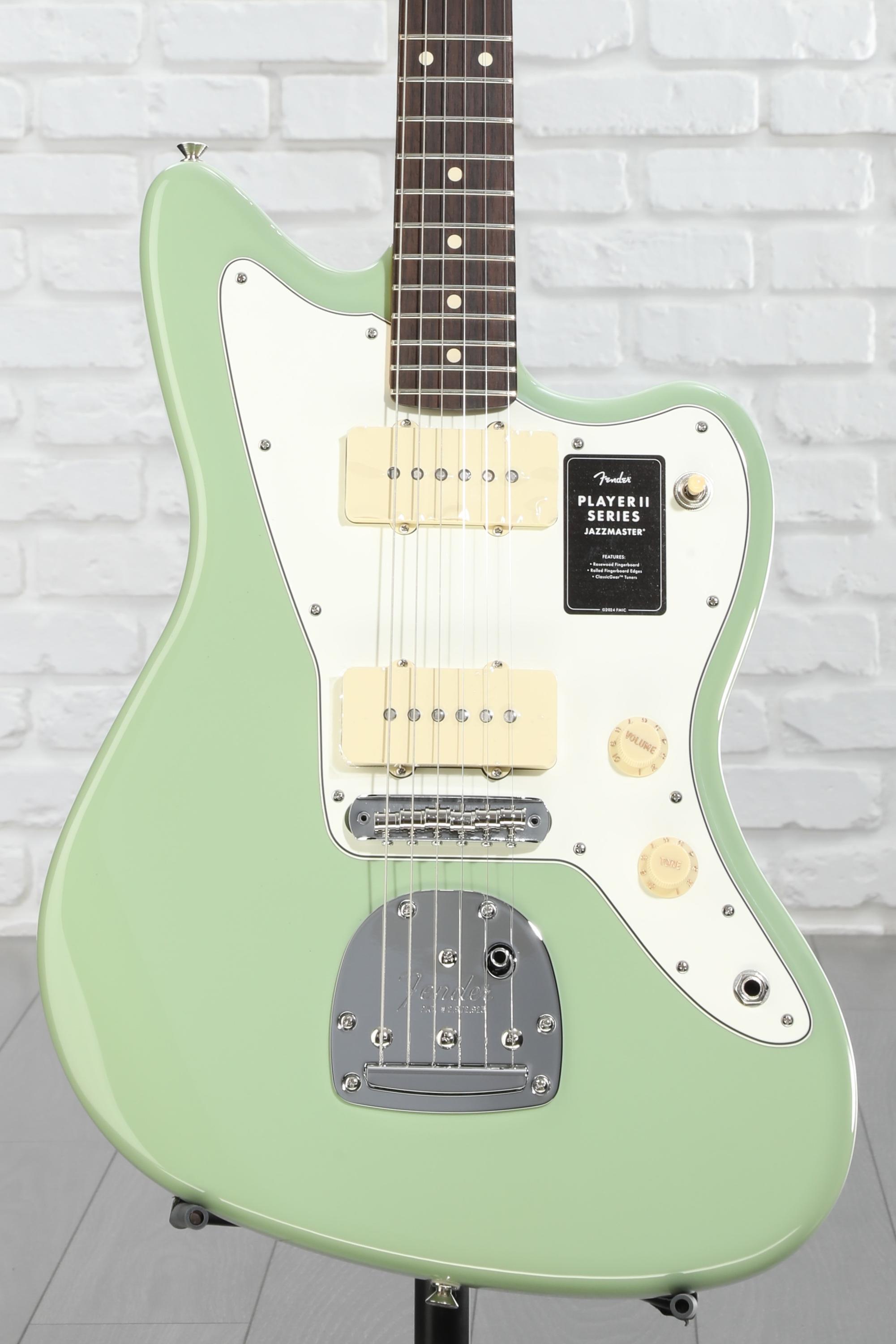 [ほぼ未使用]fender player Ⅱ jazzmaster Fender Player II Jazzmaster Electric Guitar - Birch Green | Sweetwater