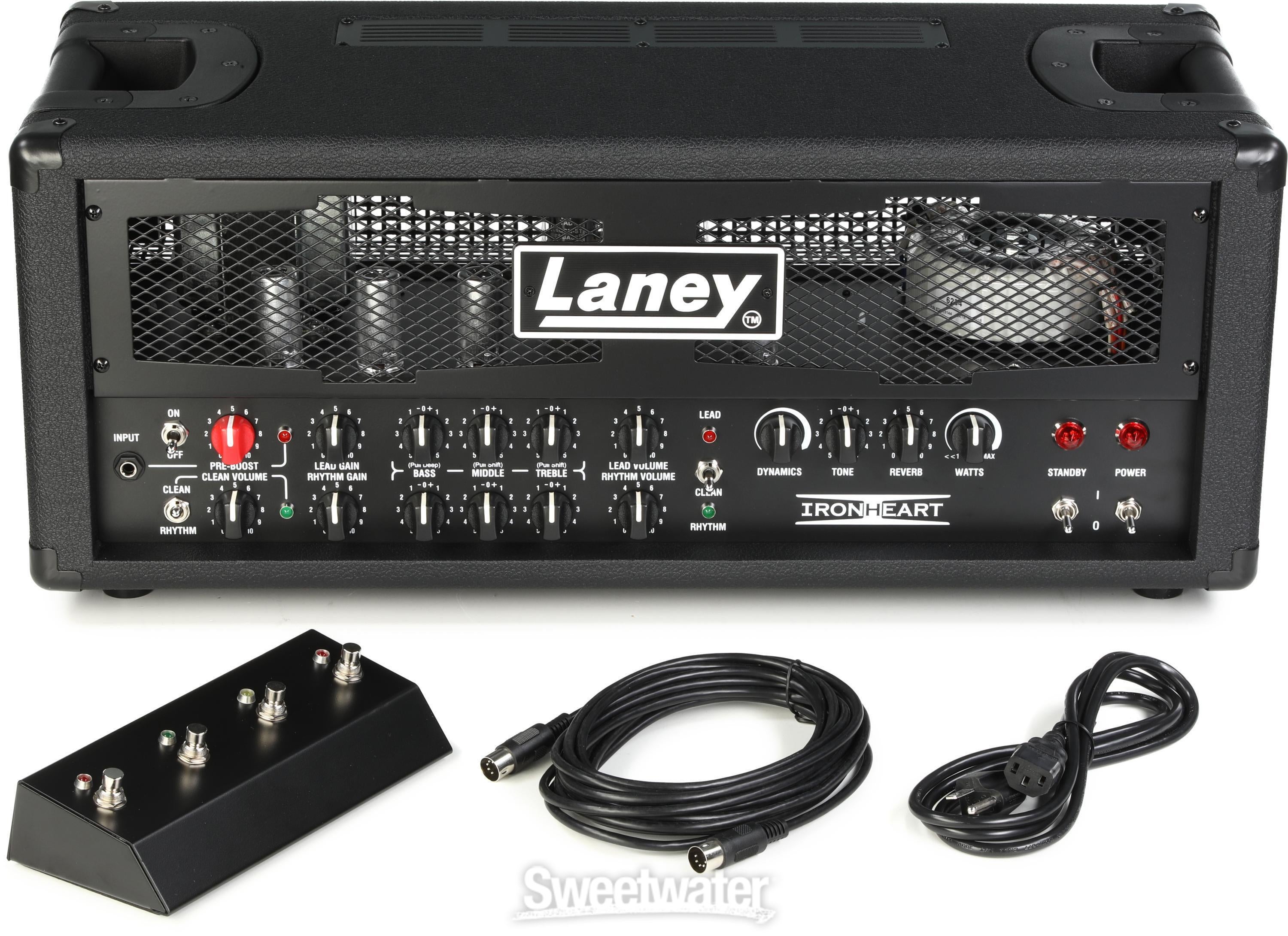 Laney Black Country Customs Ironheart IRT60H 60-watt Tube Head