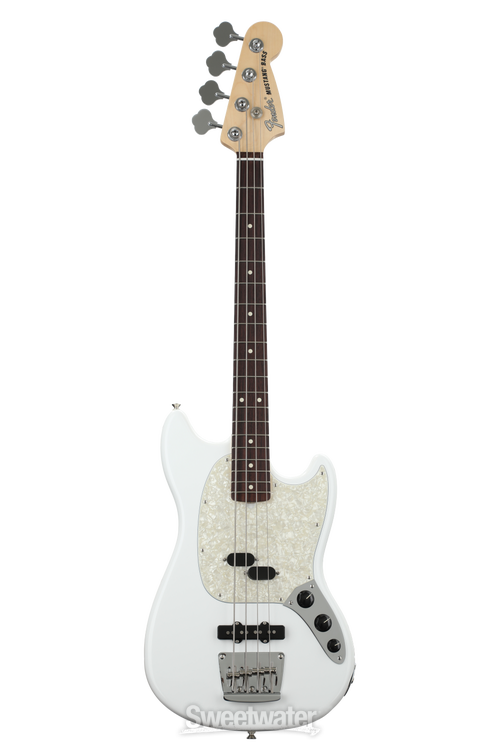ベース Fender American Performer Mustang Bass Fender American Performer Mustang Bass - Arctic White with