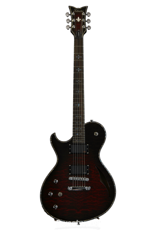 Schecter Hellraiser Solo-6 E/A Left-handed - Black Cherry | Sweetwater