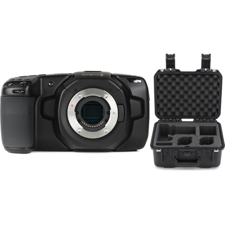 Blackmagic Design Pocket Cinema Camera 4K (Body Only) with SKB