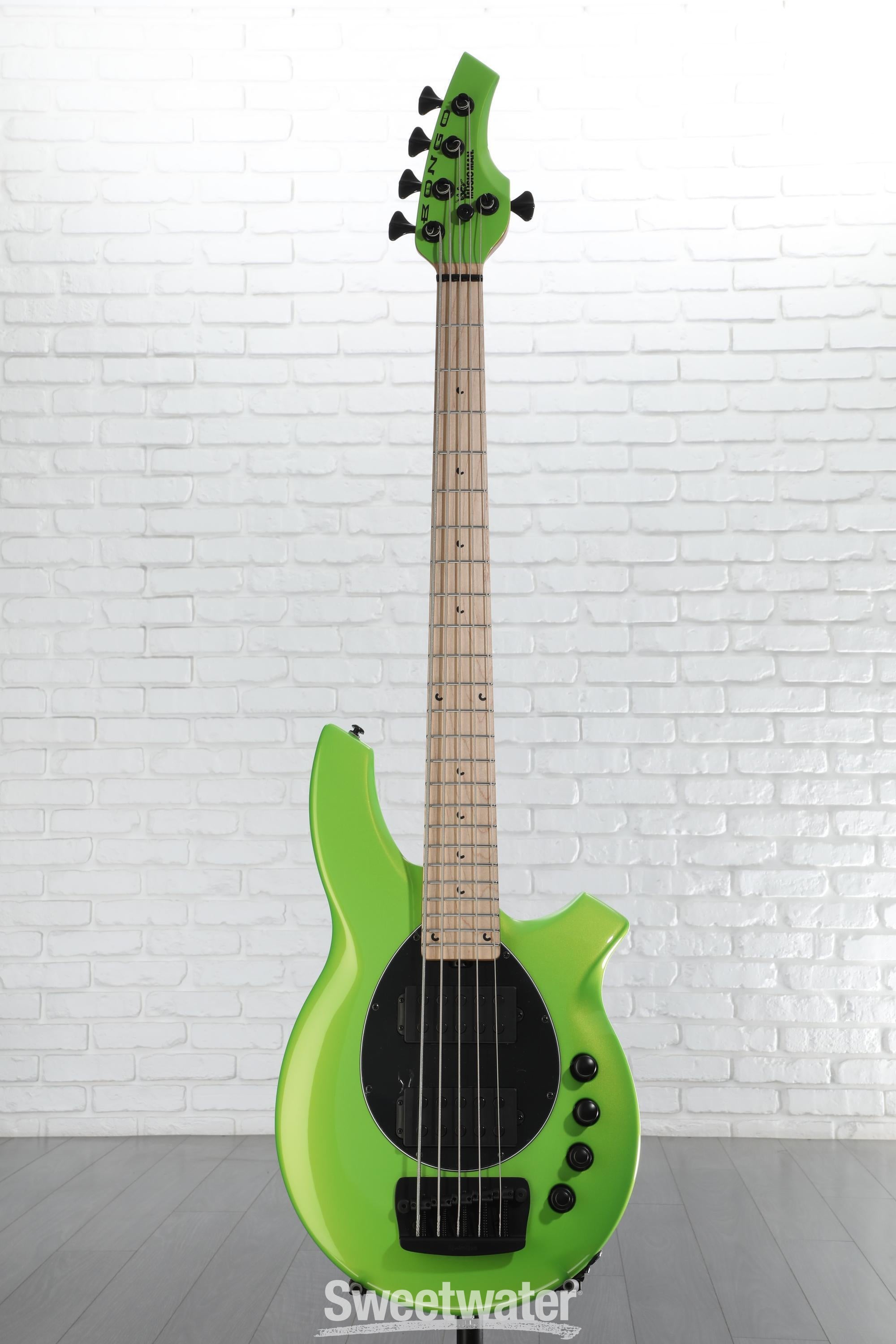 Music Man Bongo 5弦エレキベース MUSIC MAN ミュージックマン Bongo 5 Stealth Black USA ボンゴ