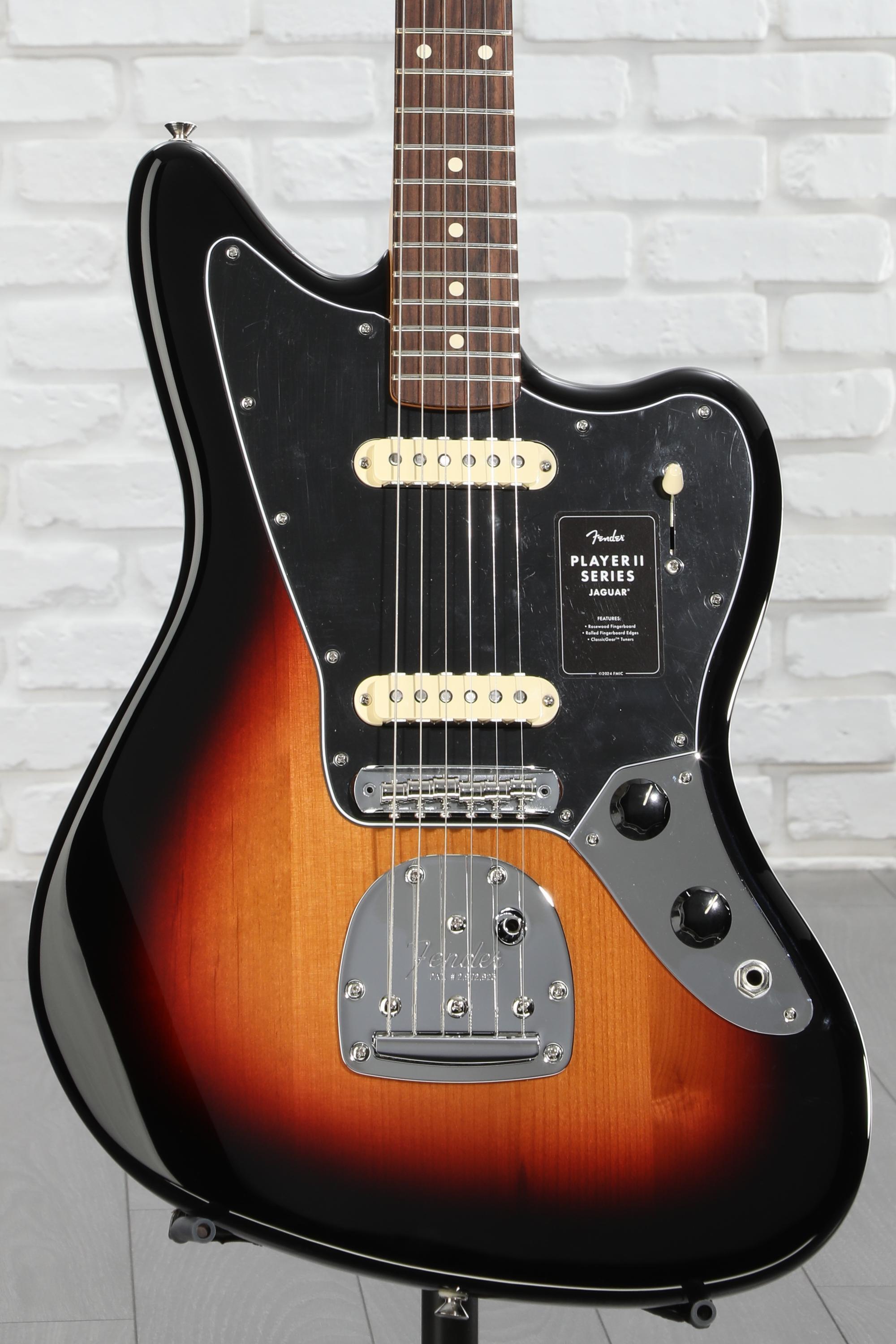 Fender Player II Jaguar Electric Guitar - 3-color Sunburst
