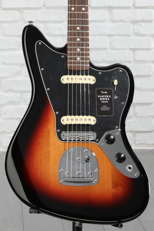 Fender Player II Jaguar Electric Guitar - 3-color Sunburst