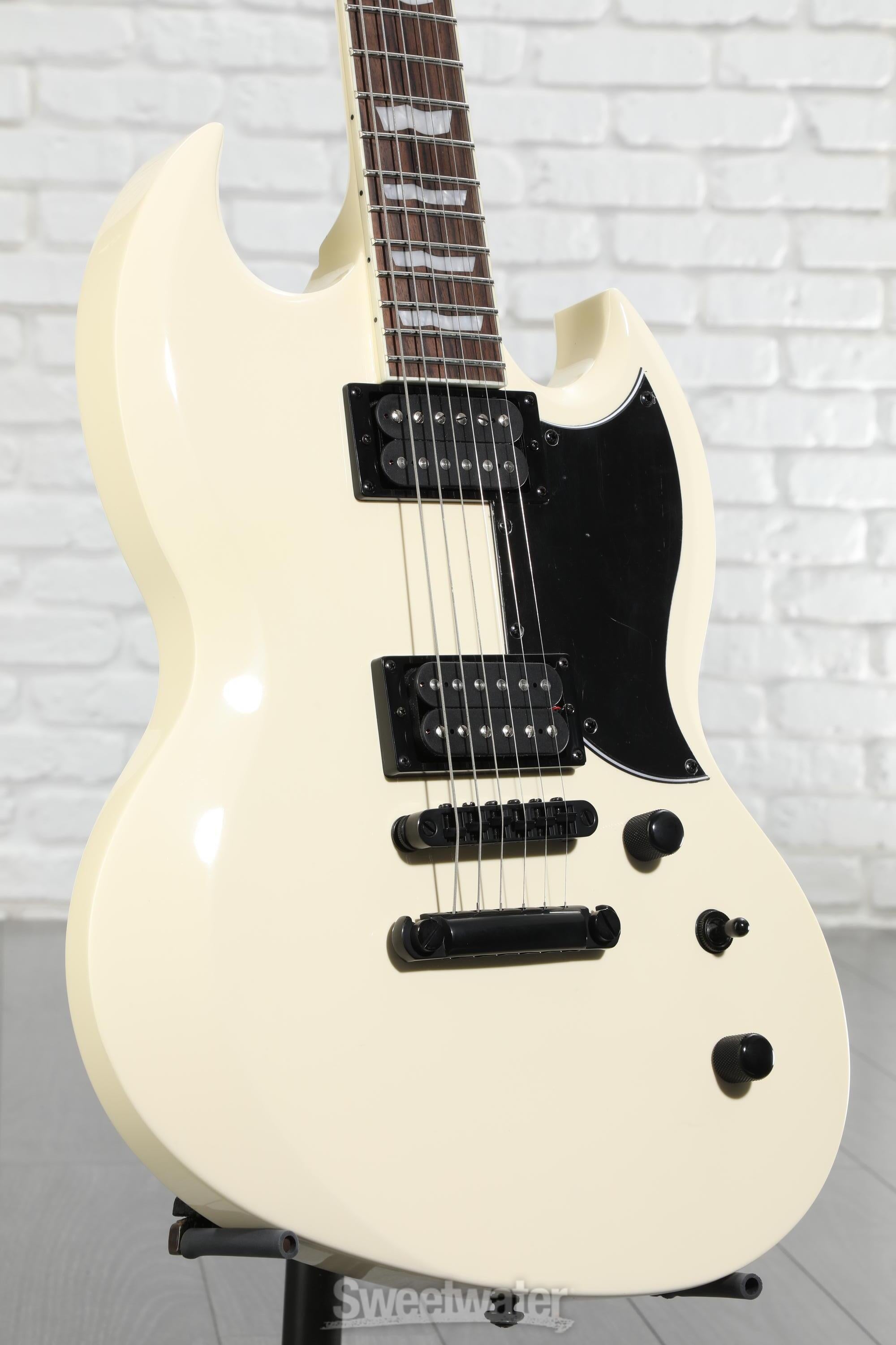 ESP viper ヴァイパー レフティー 左利き エレキギター ホワイト 白 ESP viper ヴァイパー レフティー 左利き エレキギター ホワイト