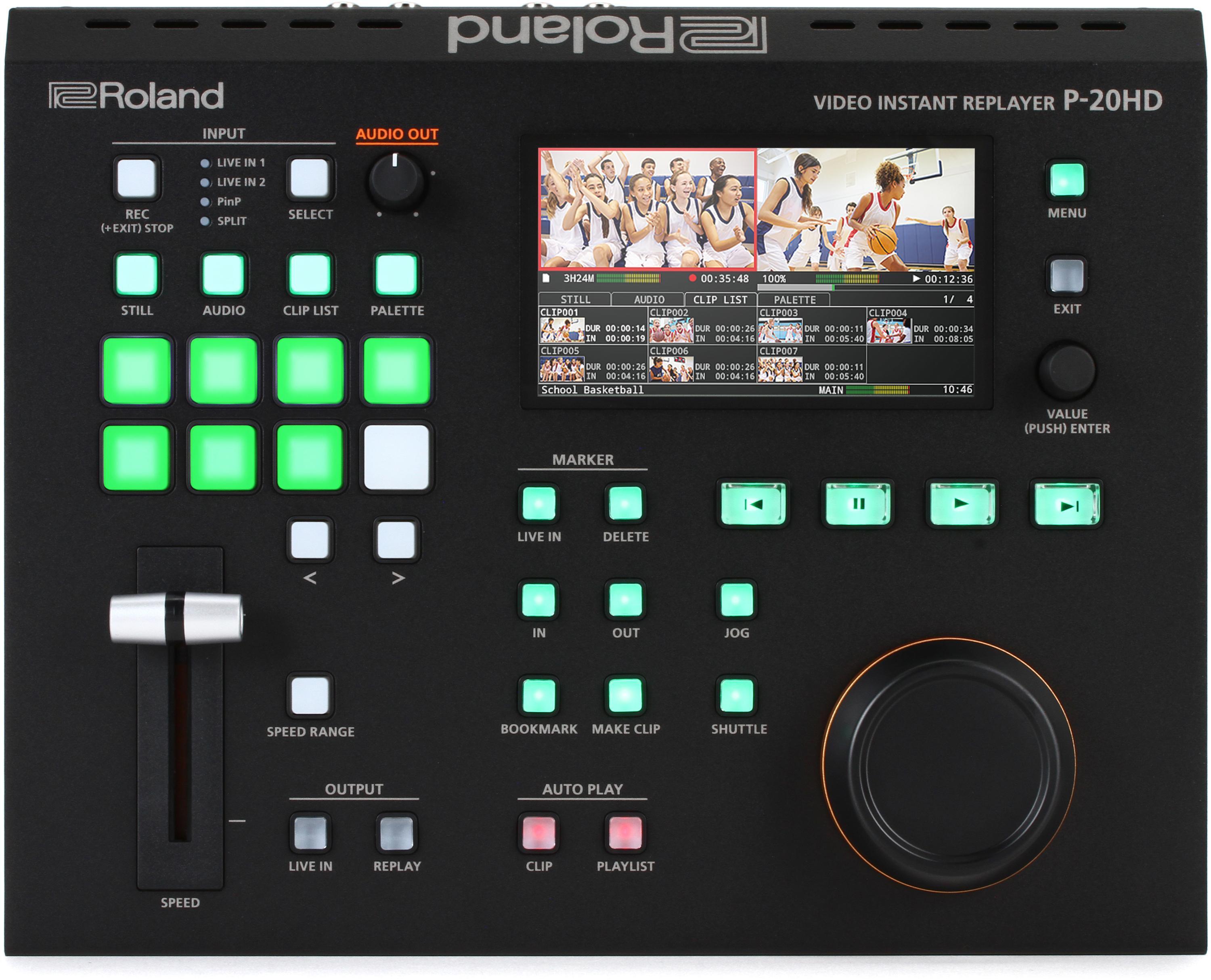 Roland P-20HD Video Instant Replayer | Sweetwater