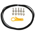 Photo of Lava Cable Tightrope Pedalboard Cable Kit - 10 foot - Black