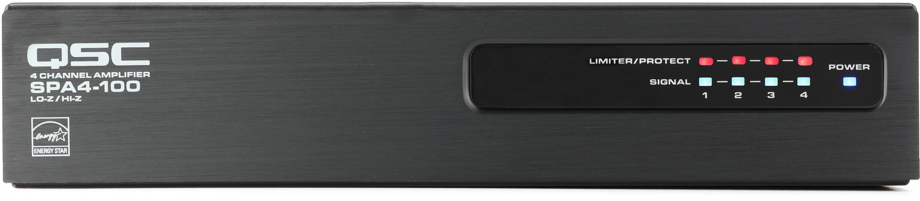 QSC SPA4100 4channel Power Amplifier Sweetwater