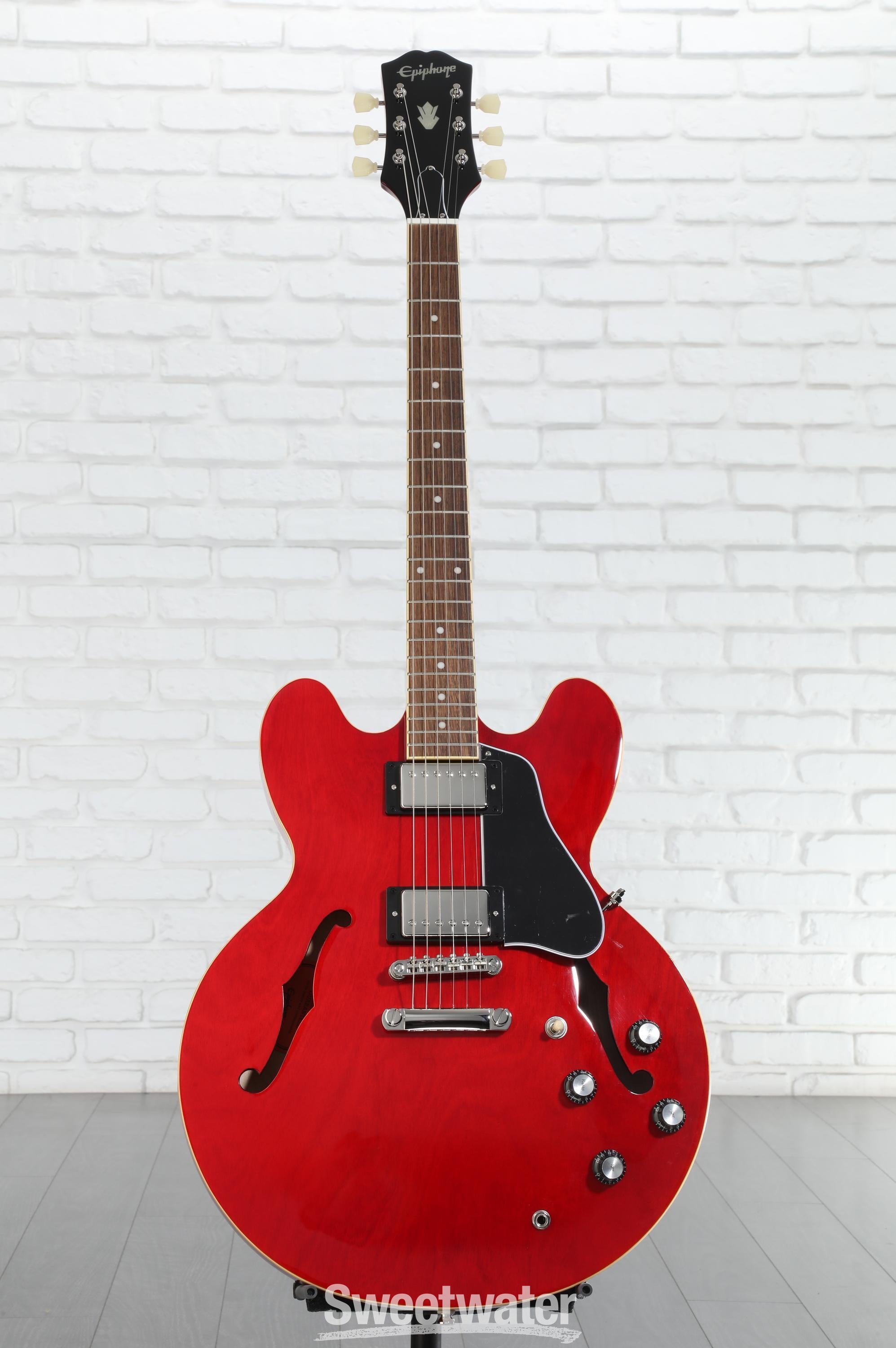 エピフォンジャパン ES-335！ Epiphone ES-335 Semi-hollowbody Electric Guitar - Cherry