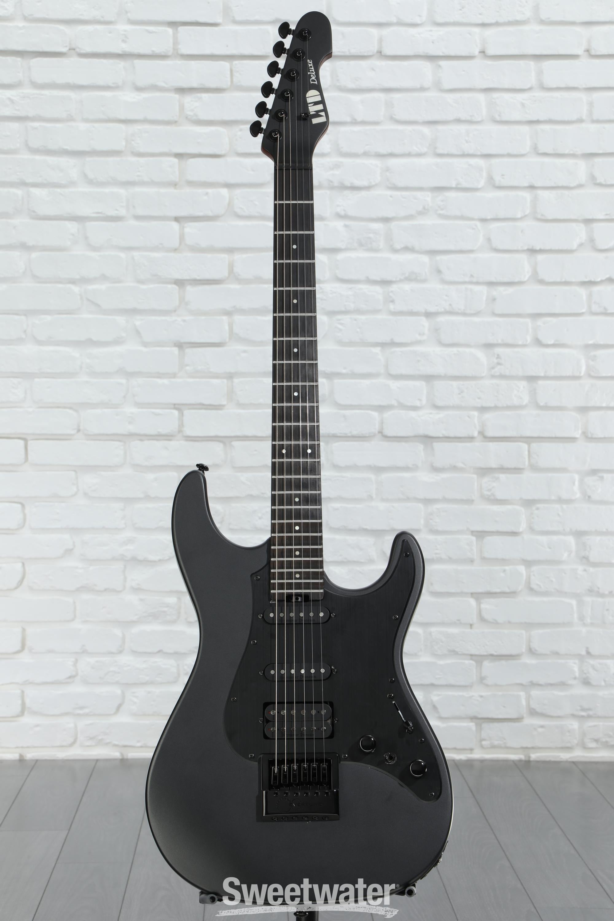ESP LTD SN-1000 EverTune Electric Guitar - Charcoal Metallic Satin