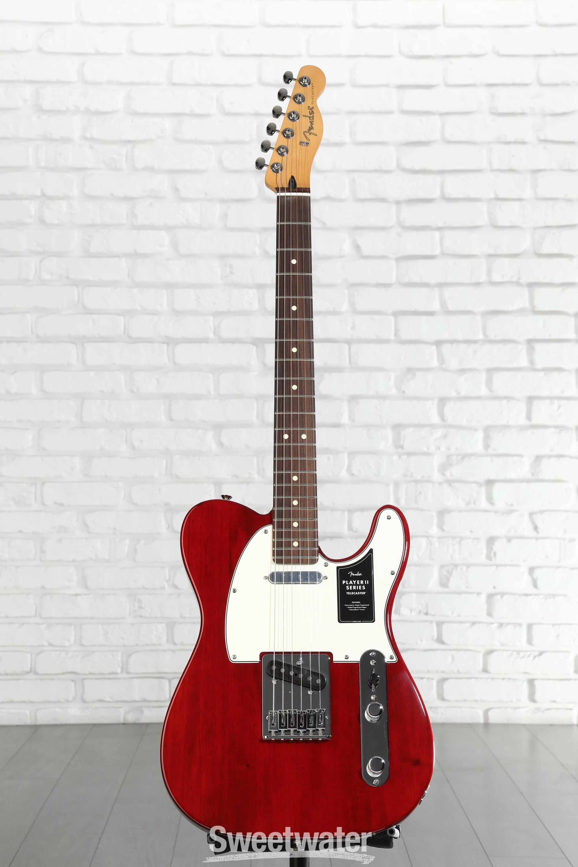 Fender Player II Telecaster Electric Guitar - Transparent Cherry
