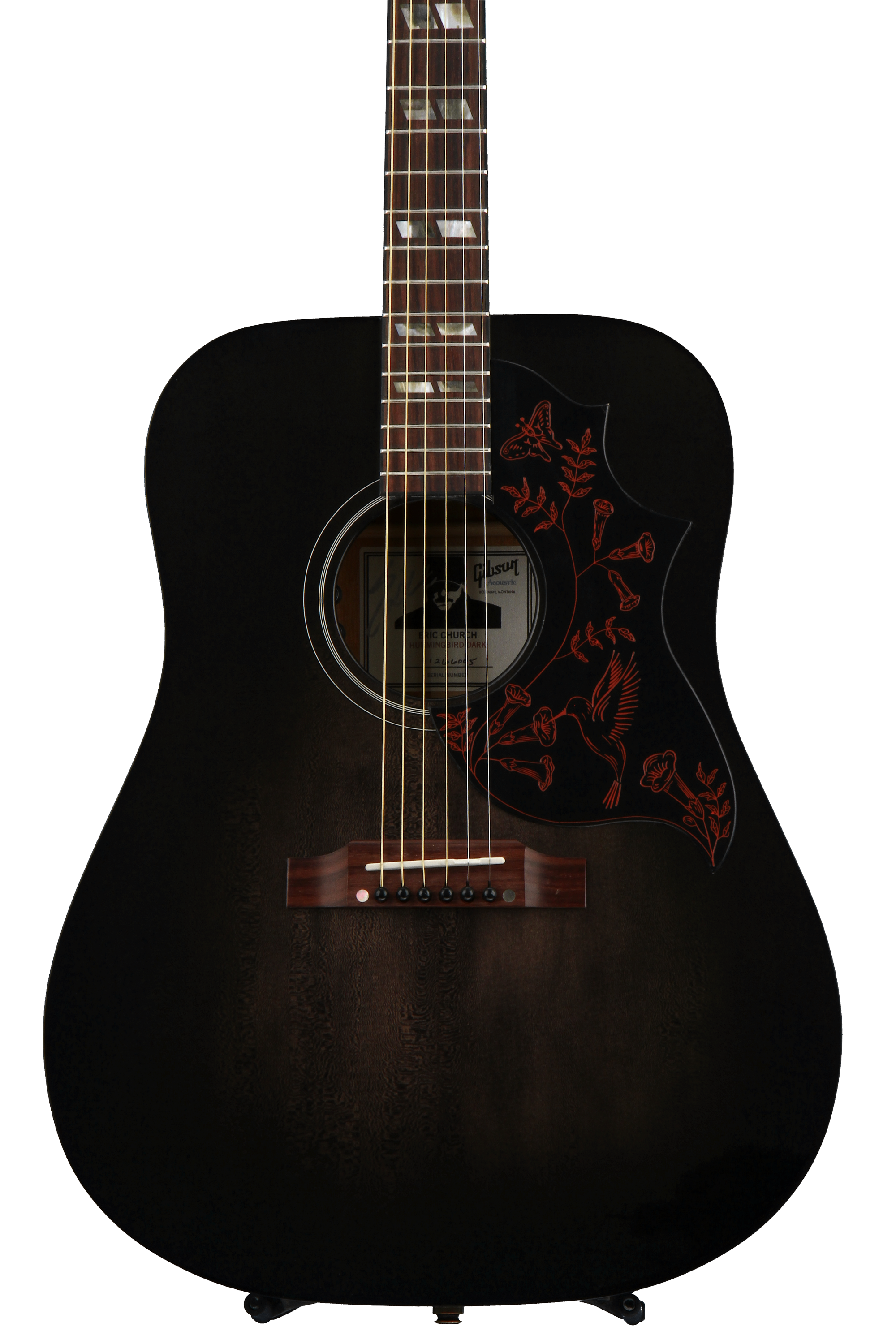 Gibson Acoustic Eric Church Hummingbird Dark - Translucent Ebony
