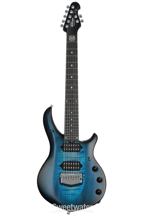 ギター EARNIE BALL MUSICMAN MAJESTY 7 BLUE HONU Platinum Ernie Ball Music Man John Petrucci BFR Majesty 6