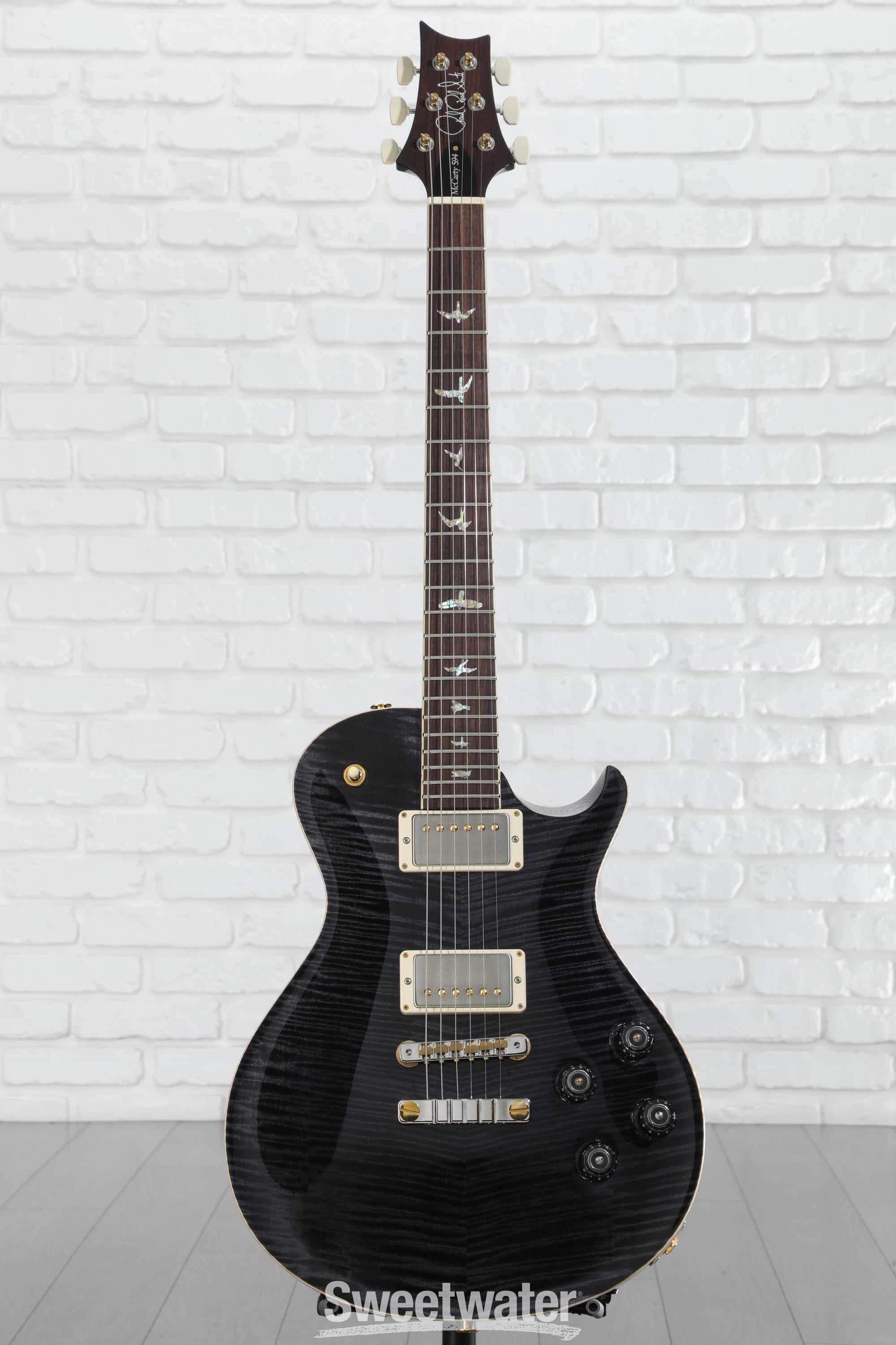 PRS McCarty Singlecut 594 10-Top Electric Guitar - Gray Black