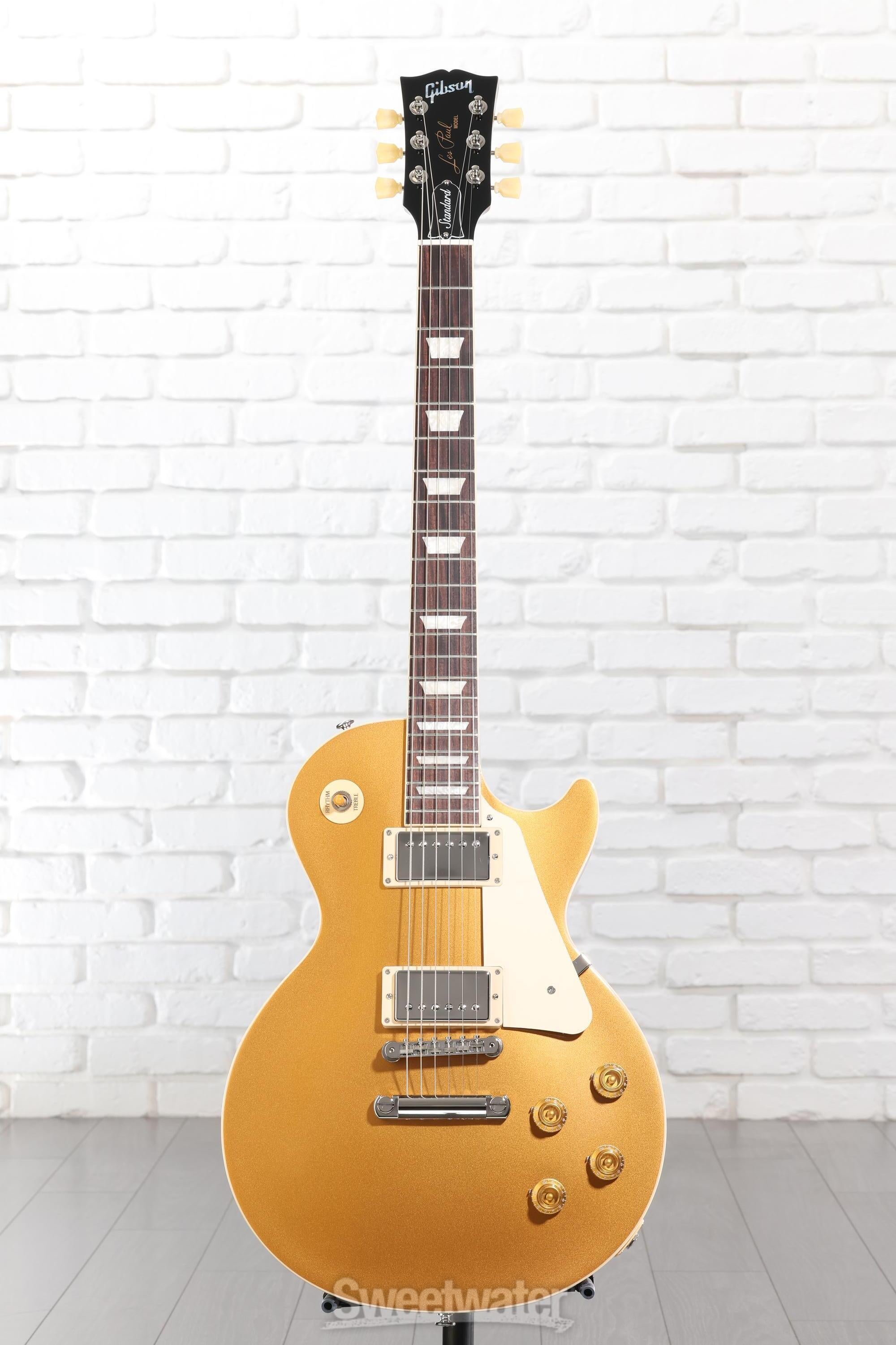 Gibson Les Paul Standard '50s Electric Guitar - Gold Top | Sweetwater