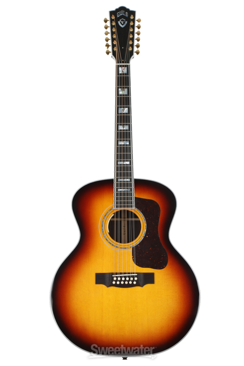 Guild F-512E 12-string Acoustic-electric Guitar - Antique Sunburst 