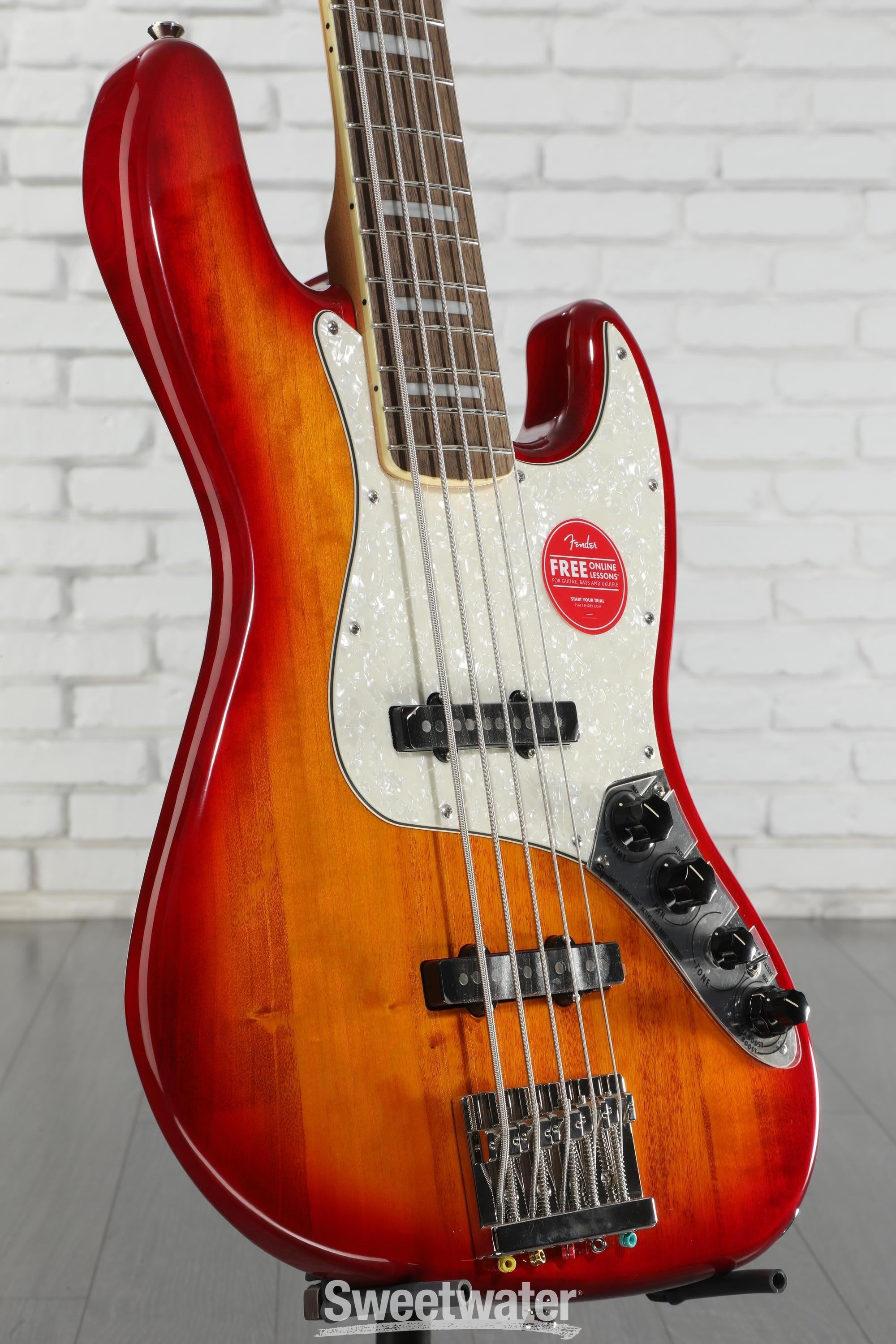 Squier Classic Vibe Active '70s Jazz Bass V - Sienna