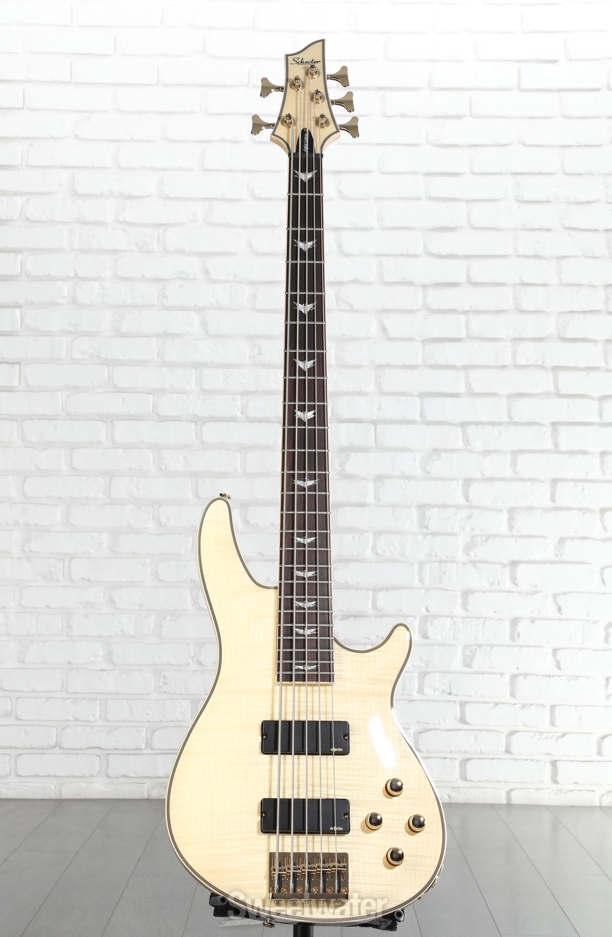 Schecter Omen Extreme-5 Bass Guitar - Natural | Sweetwater