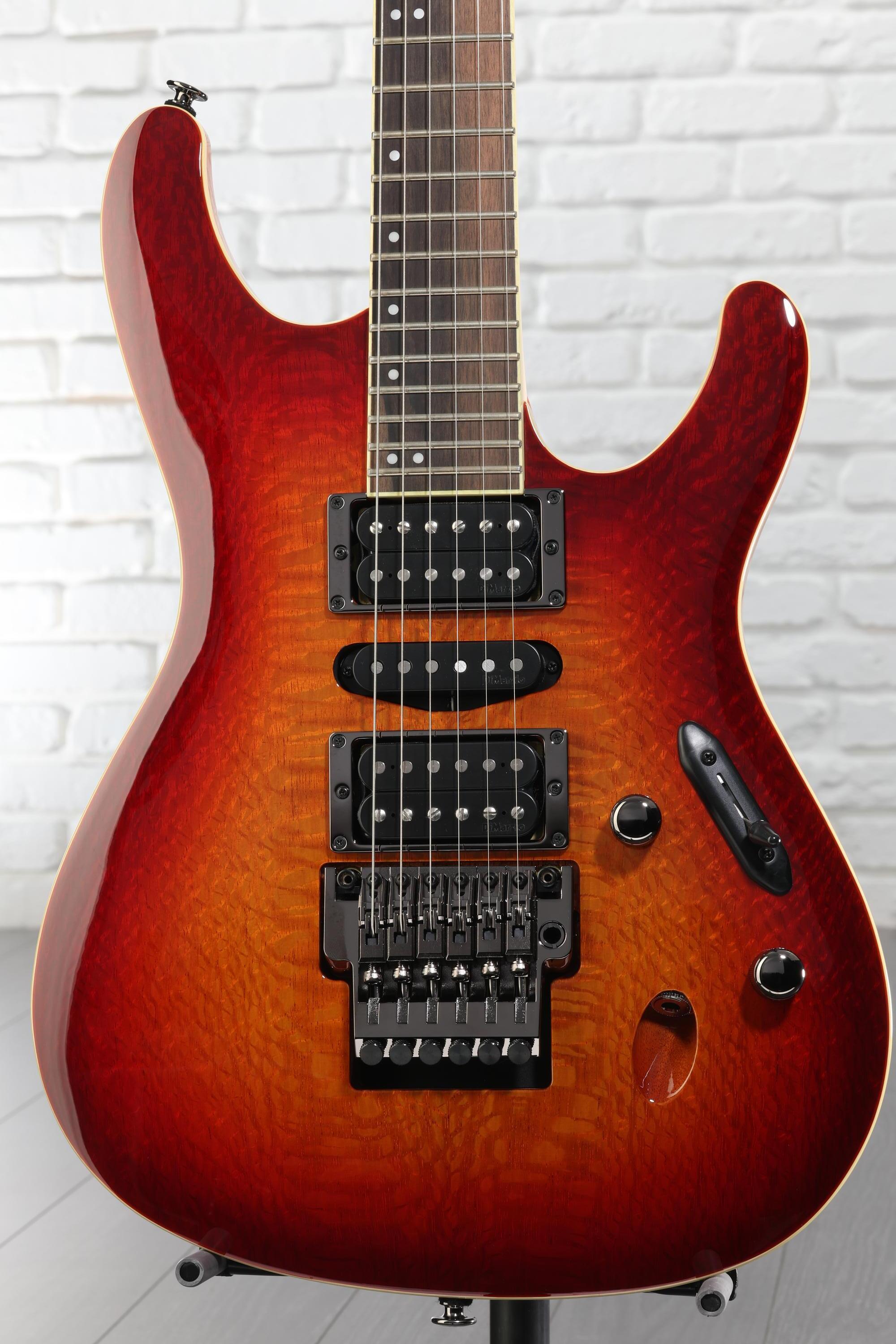Ibanez Prestige S6570SK - Sunset Burst | Sweetwater