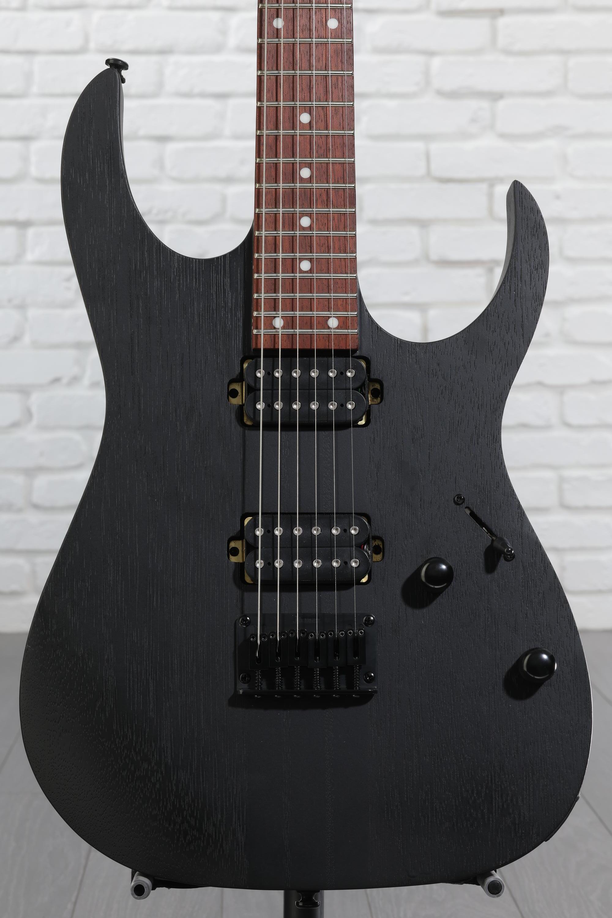 Ibanez Standard RGRT421 Electric Guitar - Weathered Black | Sweetwater