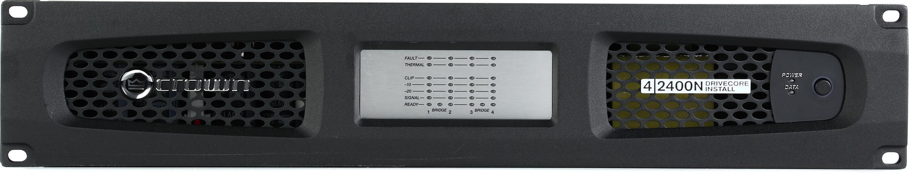 Crown DCi 4|2400N 2,400-watt 4-channel Networked 70V Power