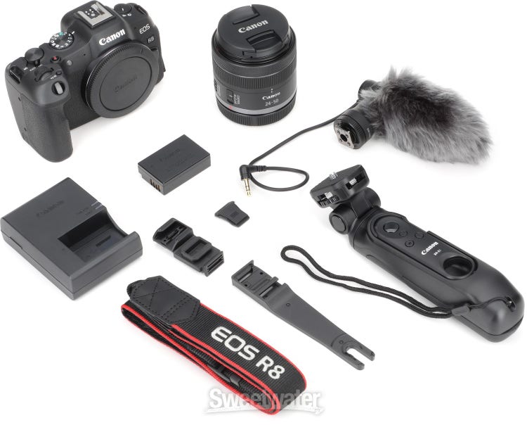 Vlogging Canon Content Creator Kit Best Buy Canon EOS R8 Content