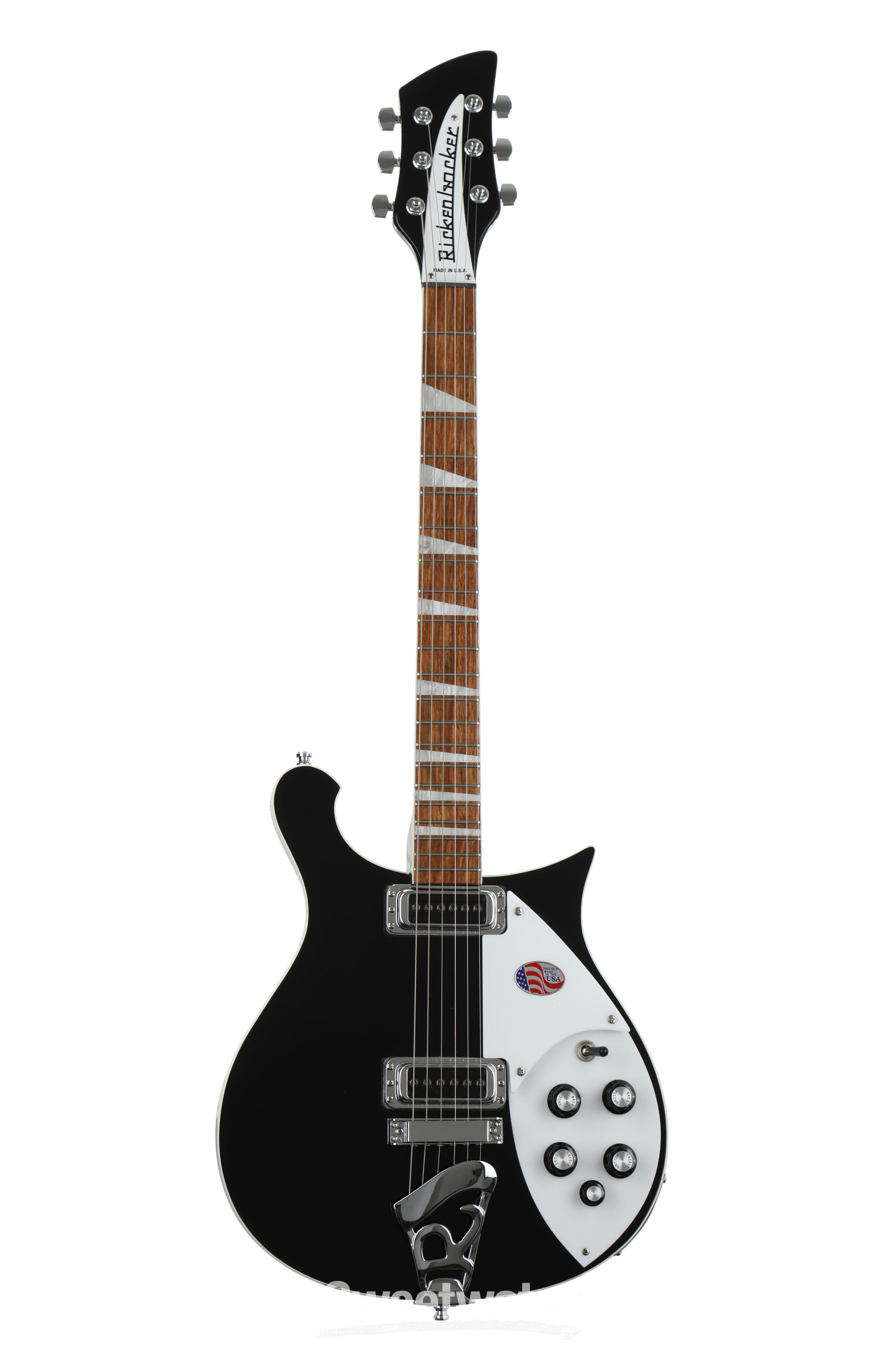 Rickenbacker 620 Electric Guitar - Jetglo | Sweetwater Rickenbacker 620 Electric Guitar - Jetglo | Sweetwater