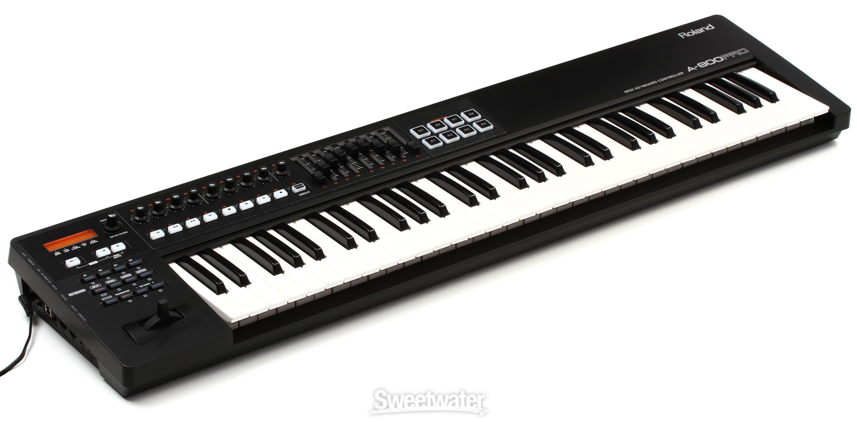 Roland A-800 PRO 61-key Keyboard Controller | Sweetwater