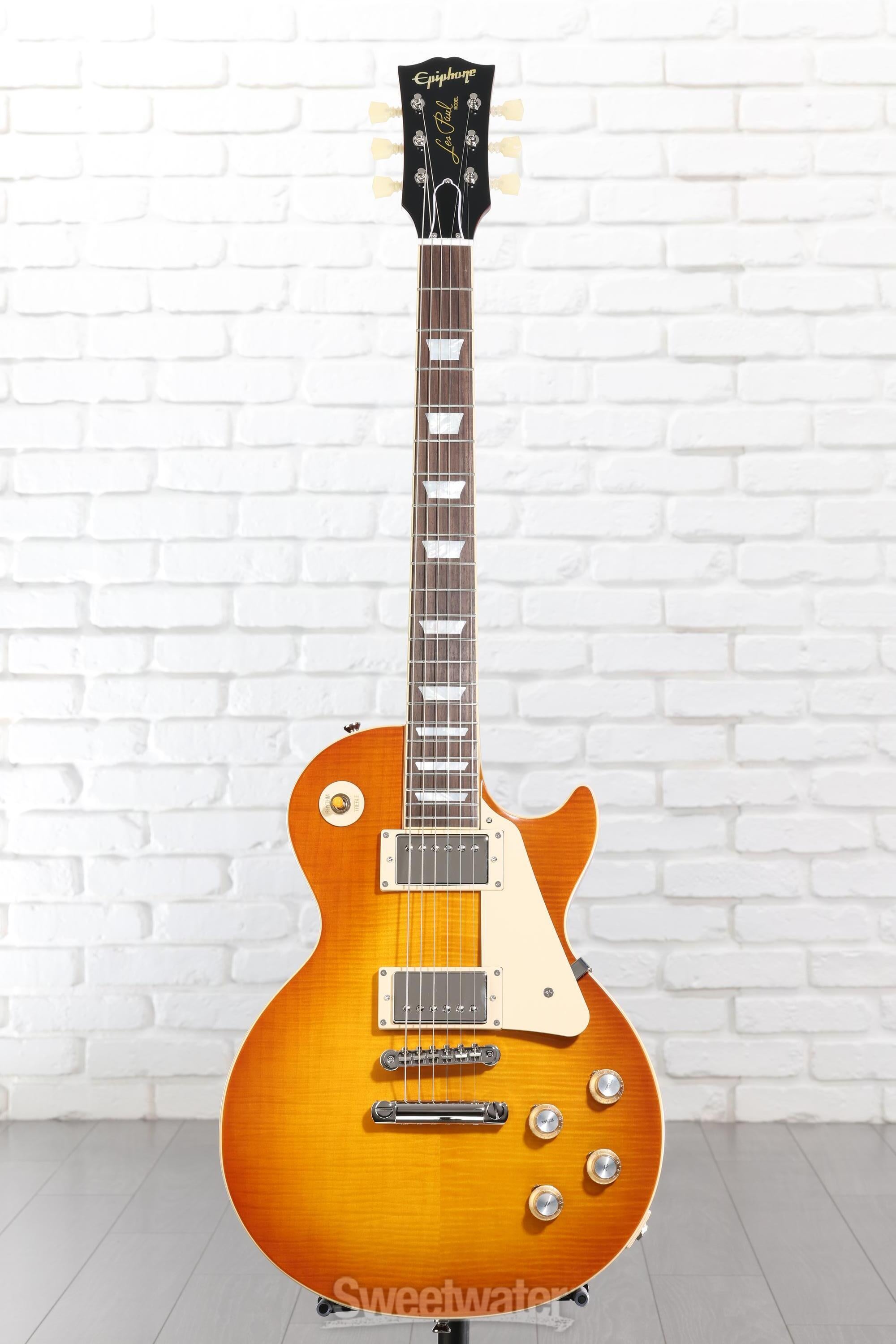 Epiphone 1960 Les Paul Standard Reissue Electric Guitar - Iced Tea