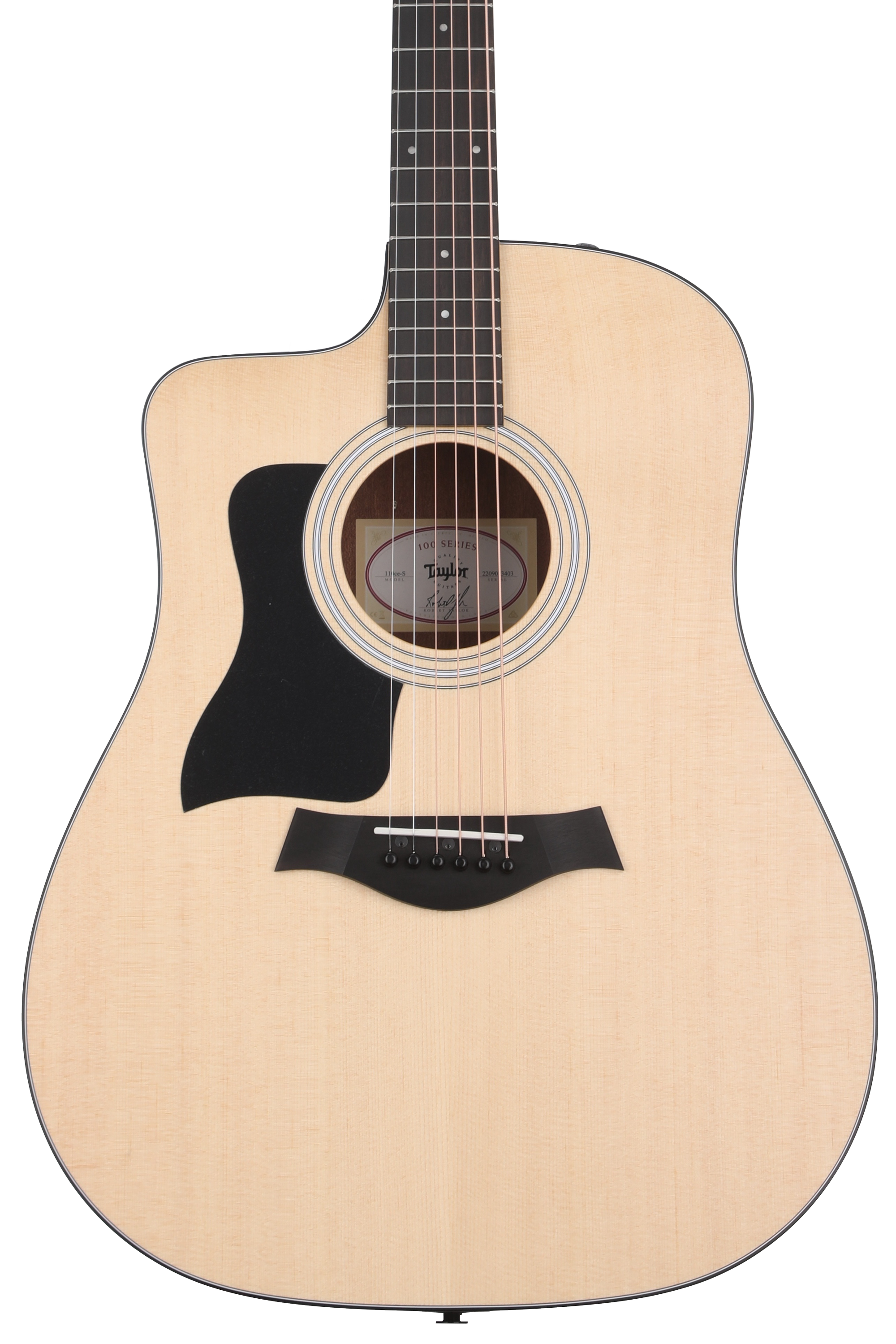 Taylor 110ce Left-handed Acoustic-electric Guitar - Natural Sapele
