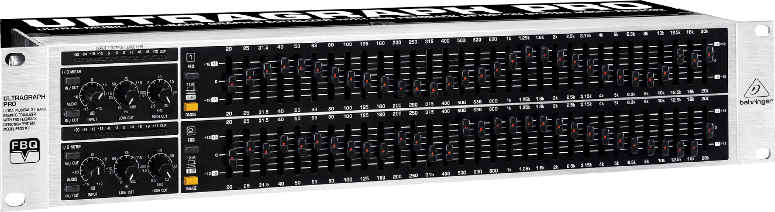 アンプ Behringer ULTRAGRAPH PRO FBQ3102 Behringer Ultragraph Pro FBQ3102 | Sweetwater