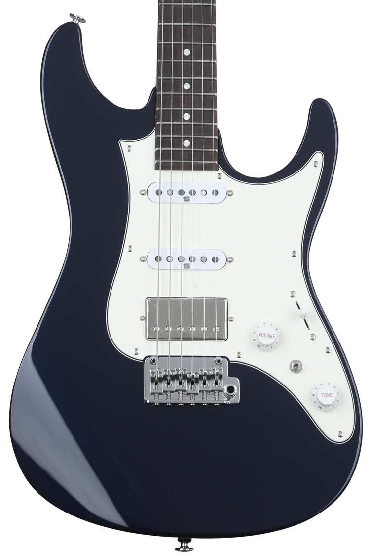 Ibanez Prestige AZ2204NW Electric Guitar - Dark Tide Blue | Sweetwater