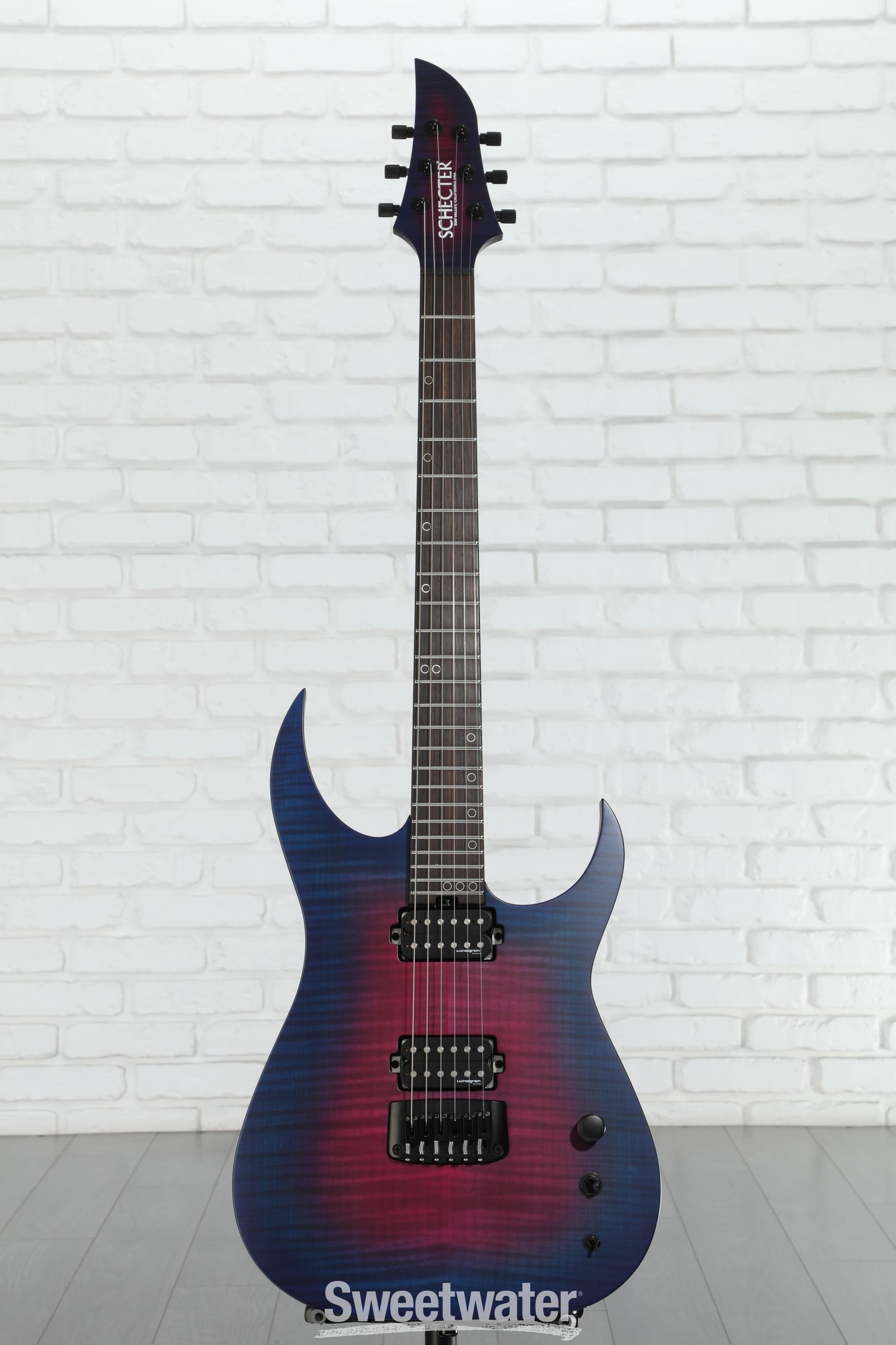 Schecter USA Keith Merrow KM-6 MK-III Pro - Blue Crimson