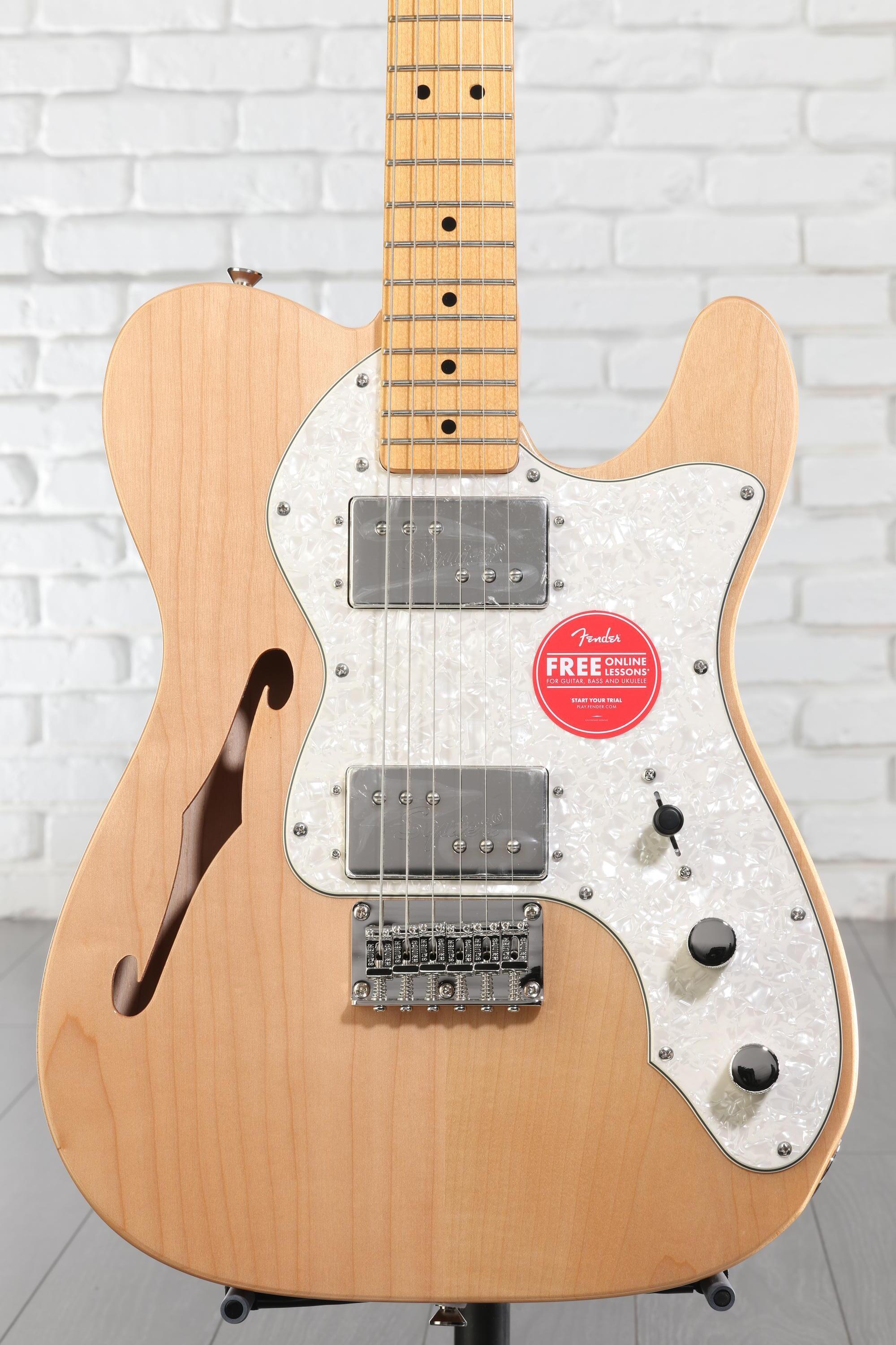 Squier Classic Vibe '70s Telecaster Thinline - Natural | Sweetwater
