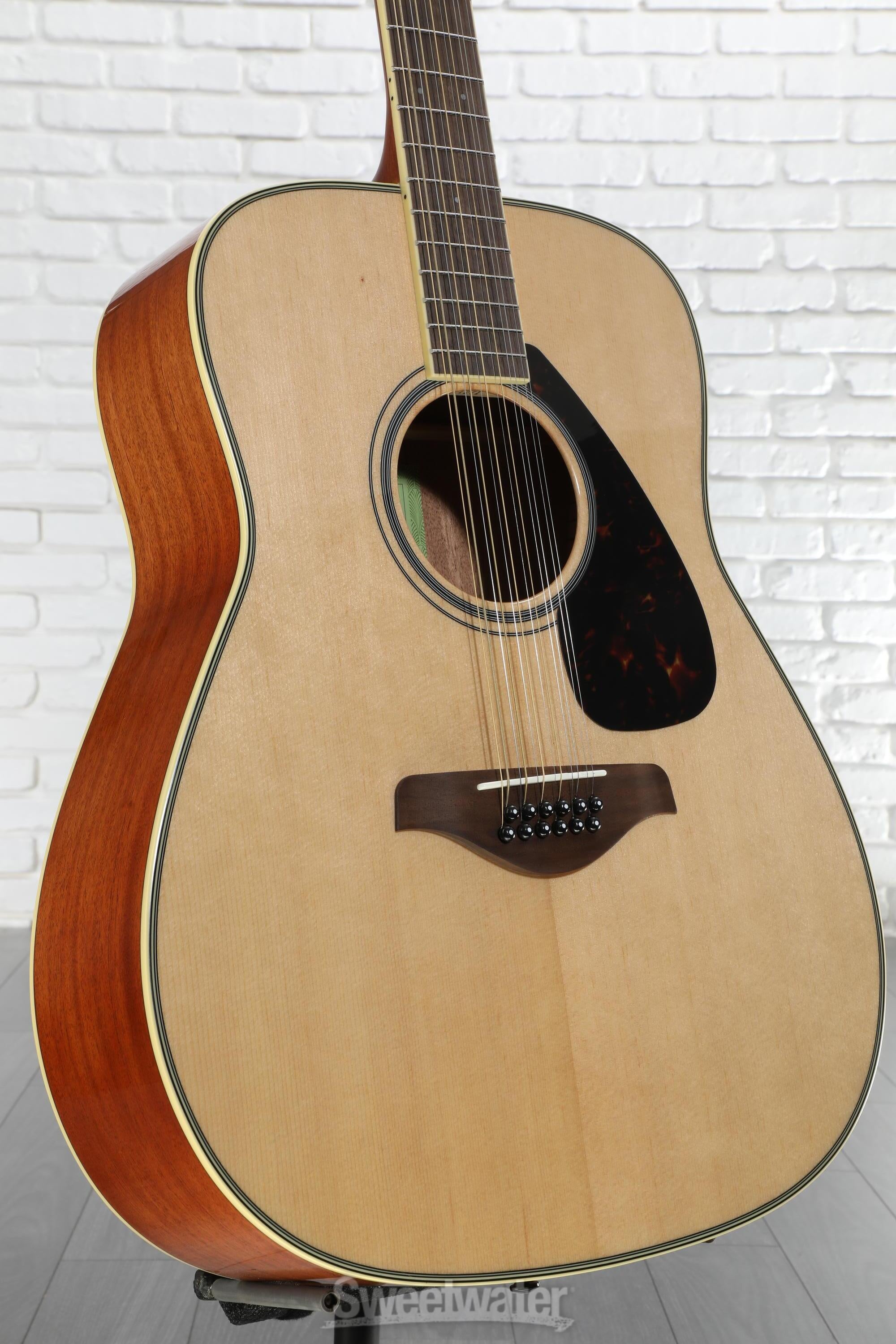 Yamaha FG820-12 12-string Acoustic Guitar - Natural | Sweetwater