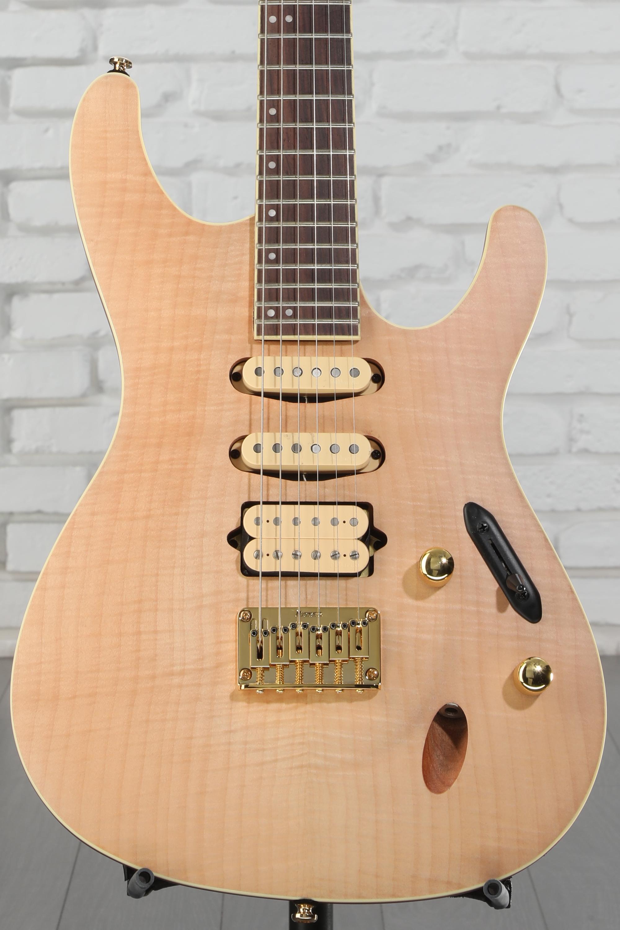 Ibanez Standard SEW761FM Electric Guitar - Natural Flat | Sweetwater