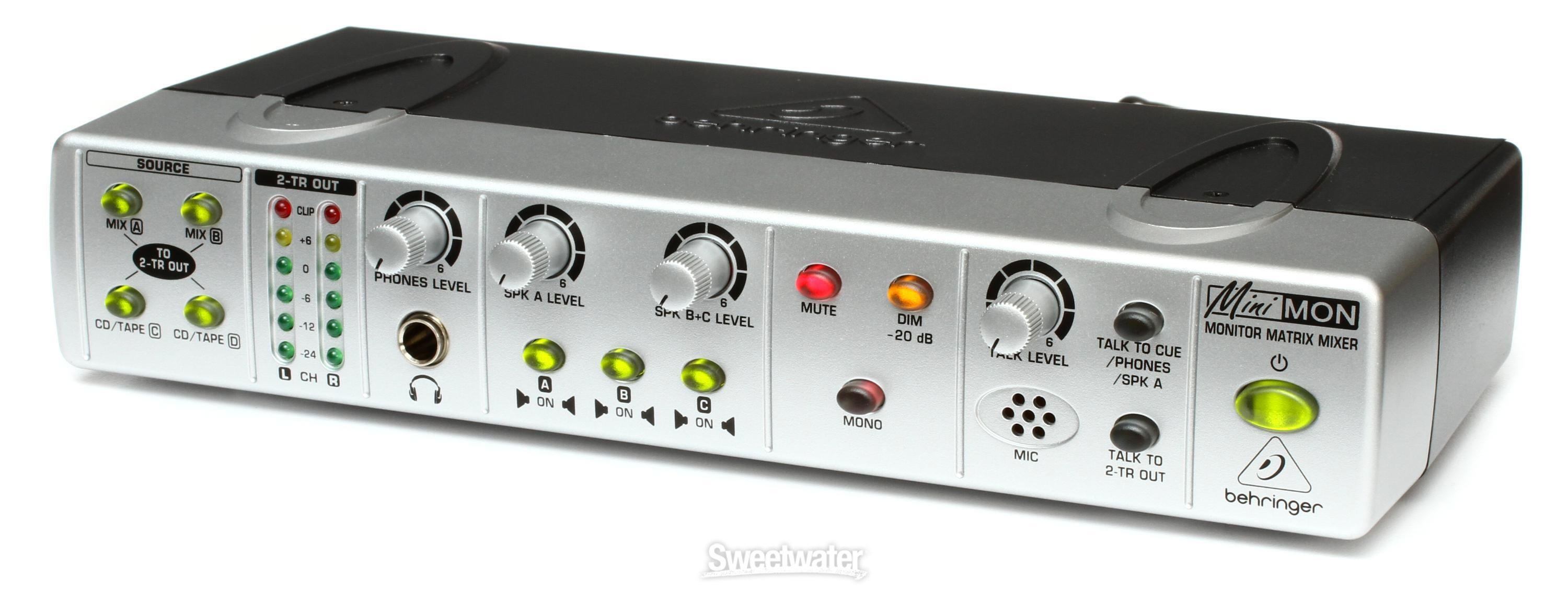 Behringer Minimon MON800 Reviews | Sweetwater