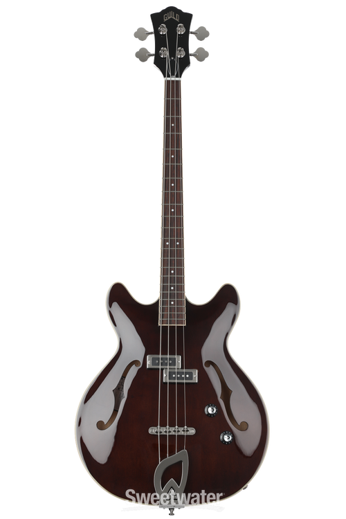 Guild Starfire I Bass Guitar - Vintage Walnut | Sweetwater