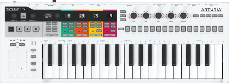  Arturia BeatStep USB/MIDI/CV Controller and Sequencer : Musical  Instruments