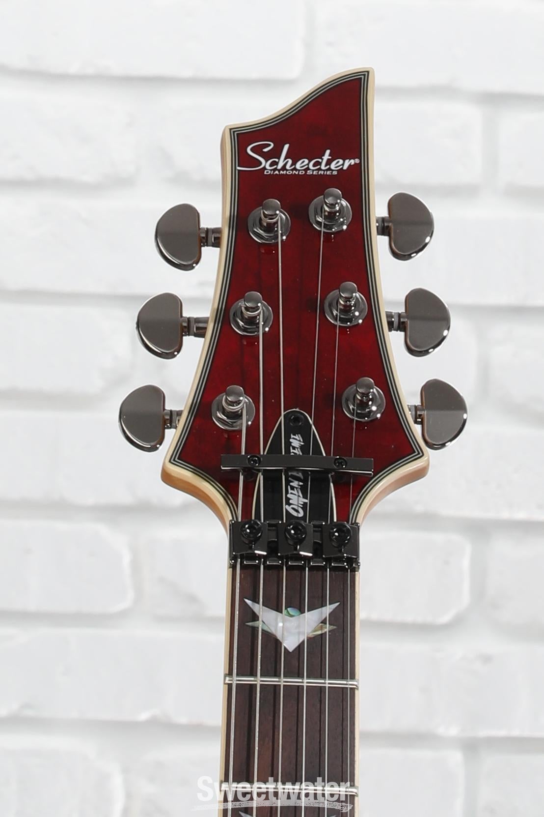 Schecter Omen Extreme-6 FR Electric Guitar - Black Cherry