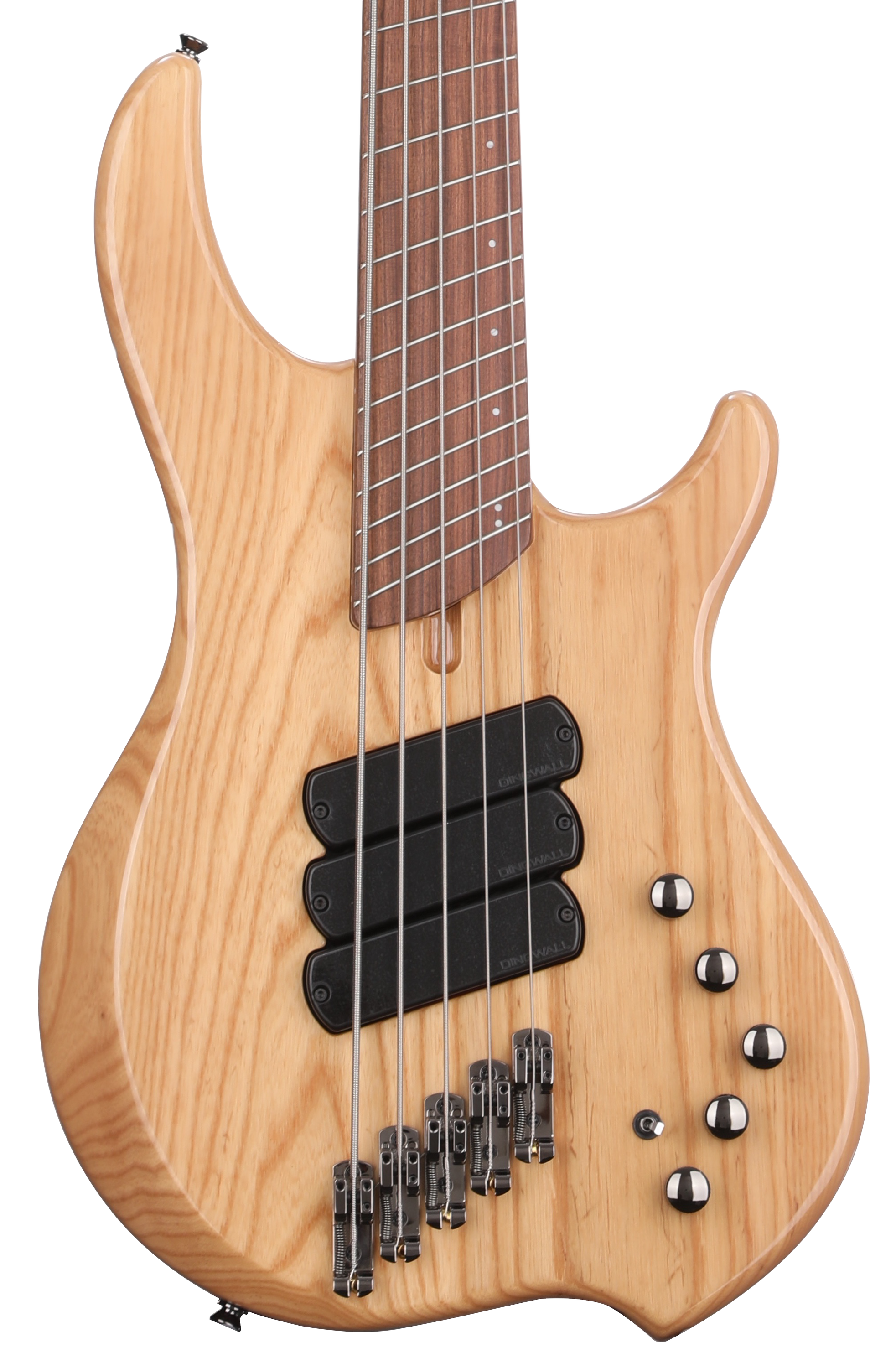 Dingwall Guitars Combustion 5-string Electric Bass - Natural Ash with Pau  Ferro Fingerboard