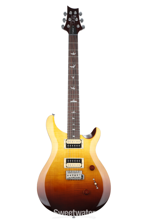 PRS SE Custom 24 Electric Guitar - Amber Fade - Sweetwater PRS SE Custom 24 Electric Guitar - Amber Fade - Sweetwater